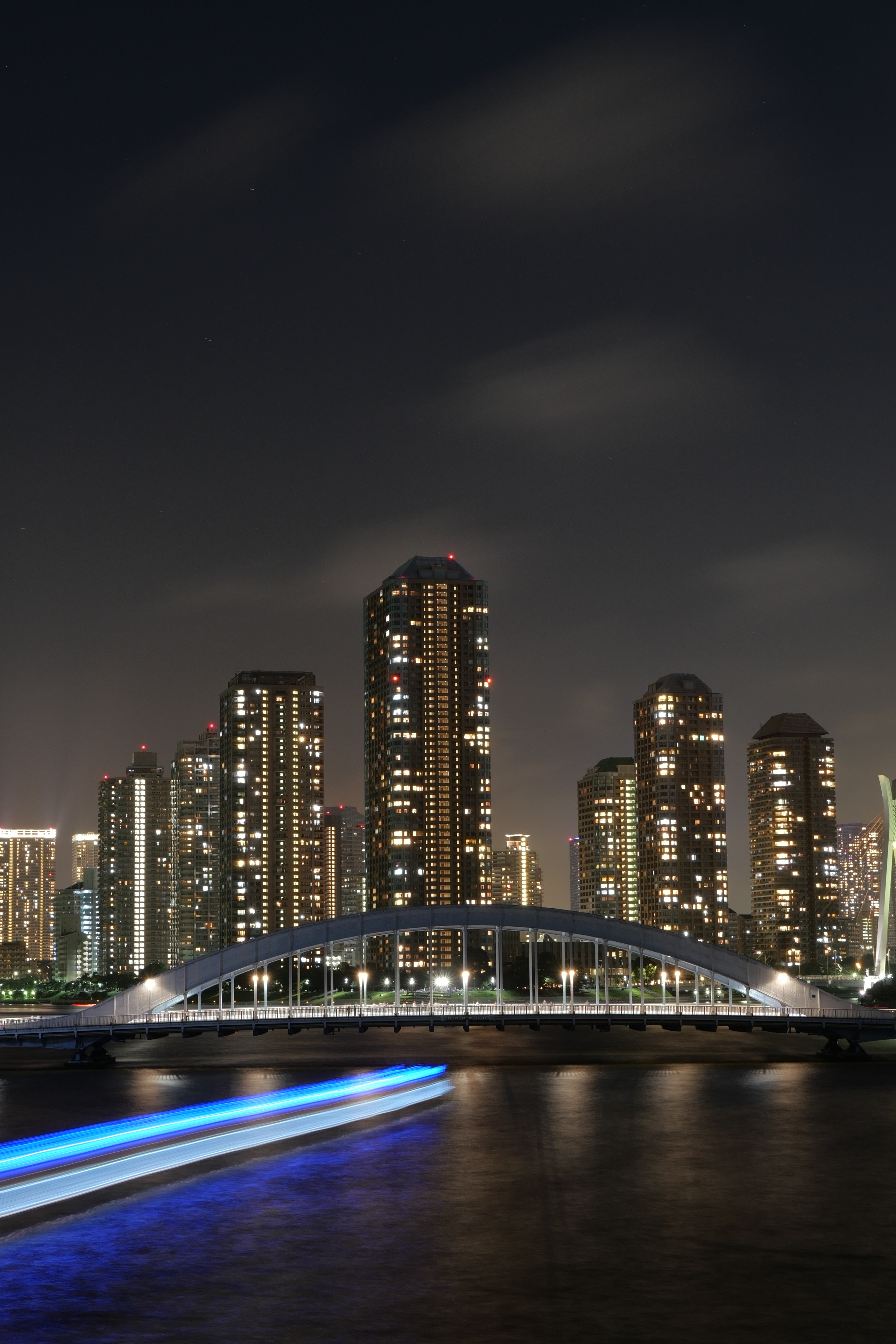 Baixe gratuitamente a imagem Cidade Noturna, Luzes Da Cidade, Arranha Céus, Ponte, Tóquio, Cidades, Japão na área de trabalho do seu PC