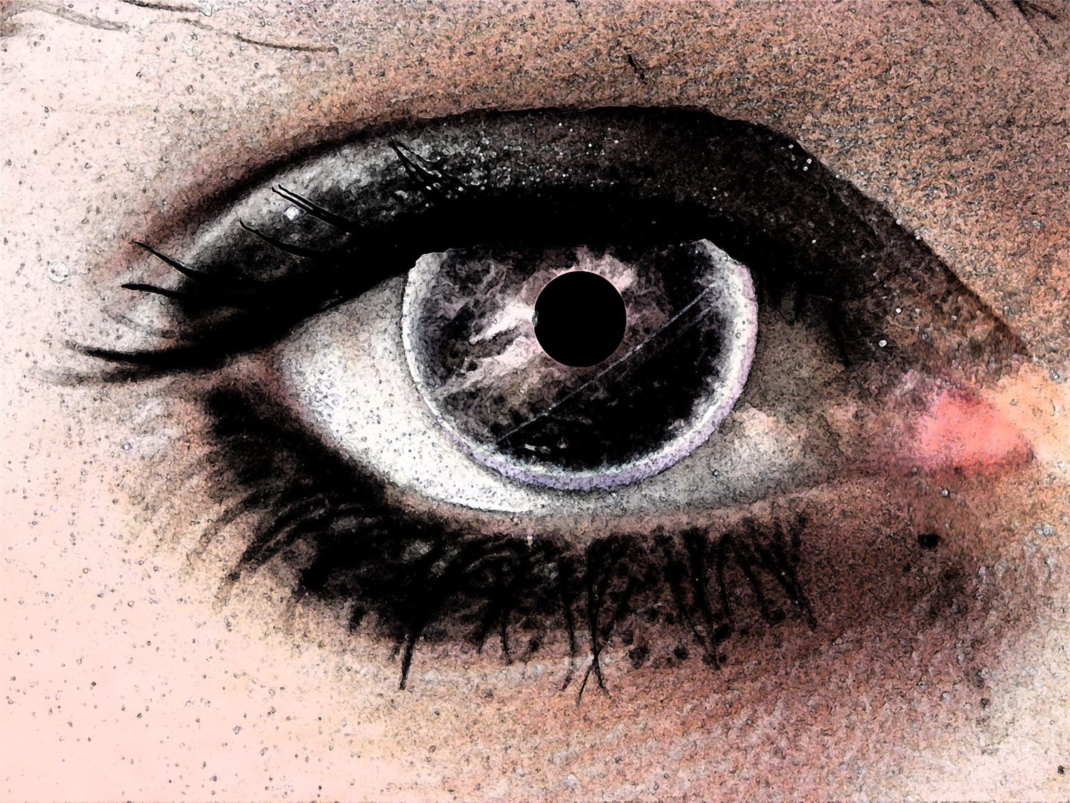 Free download wallpaper Artistic, Eye on your PC desktop