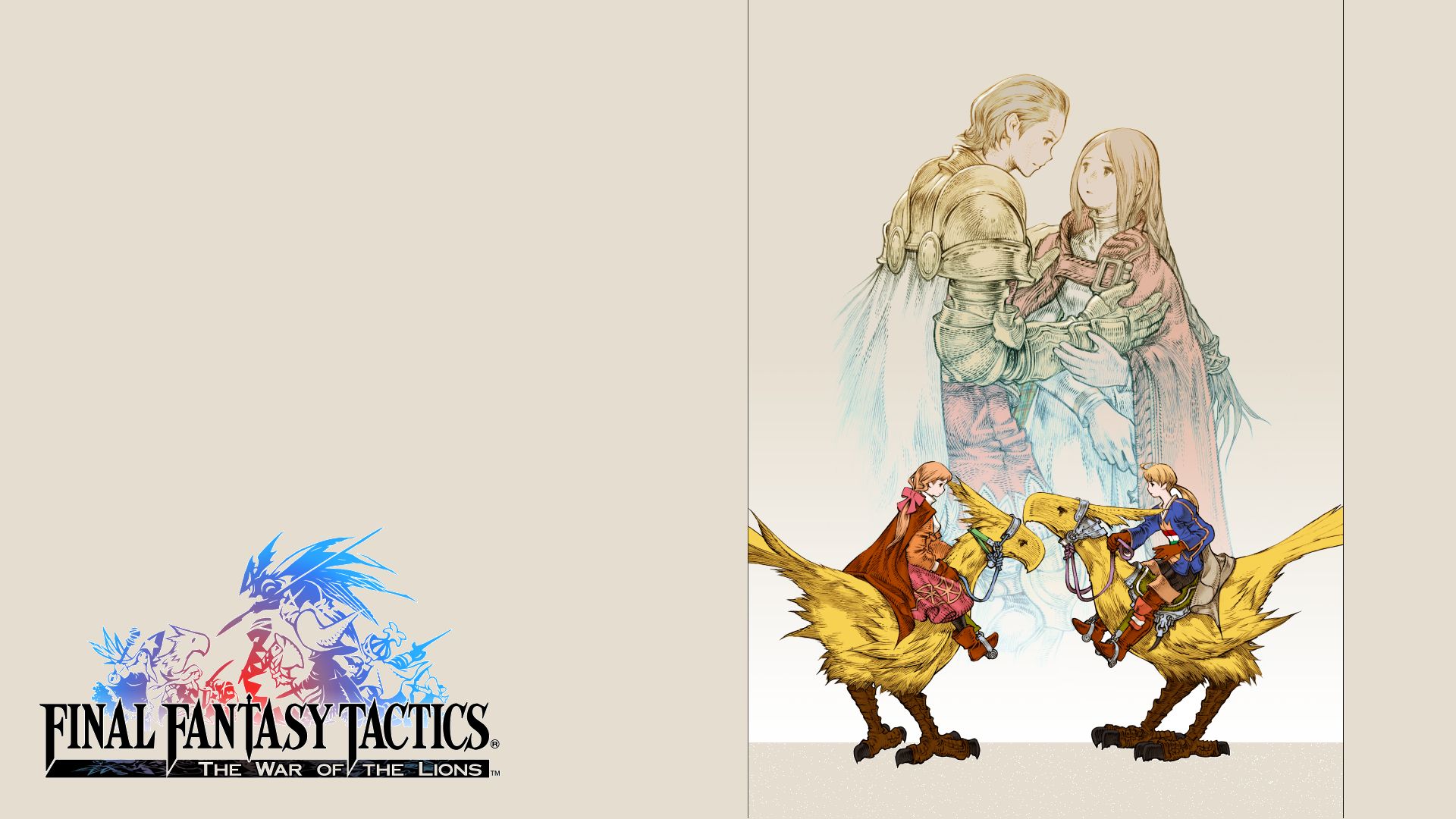 Популярні заставки і фони Final Fantasy Tactics: The War Of The Lions на комп'ютер