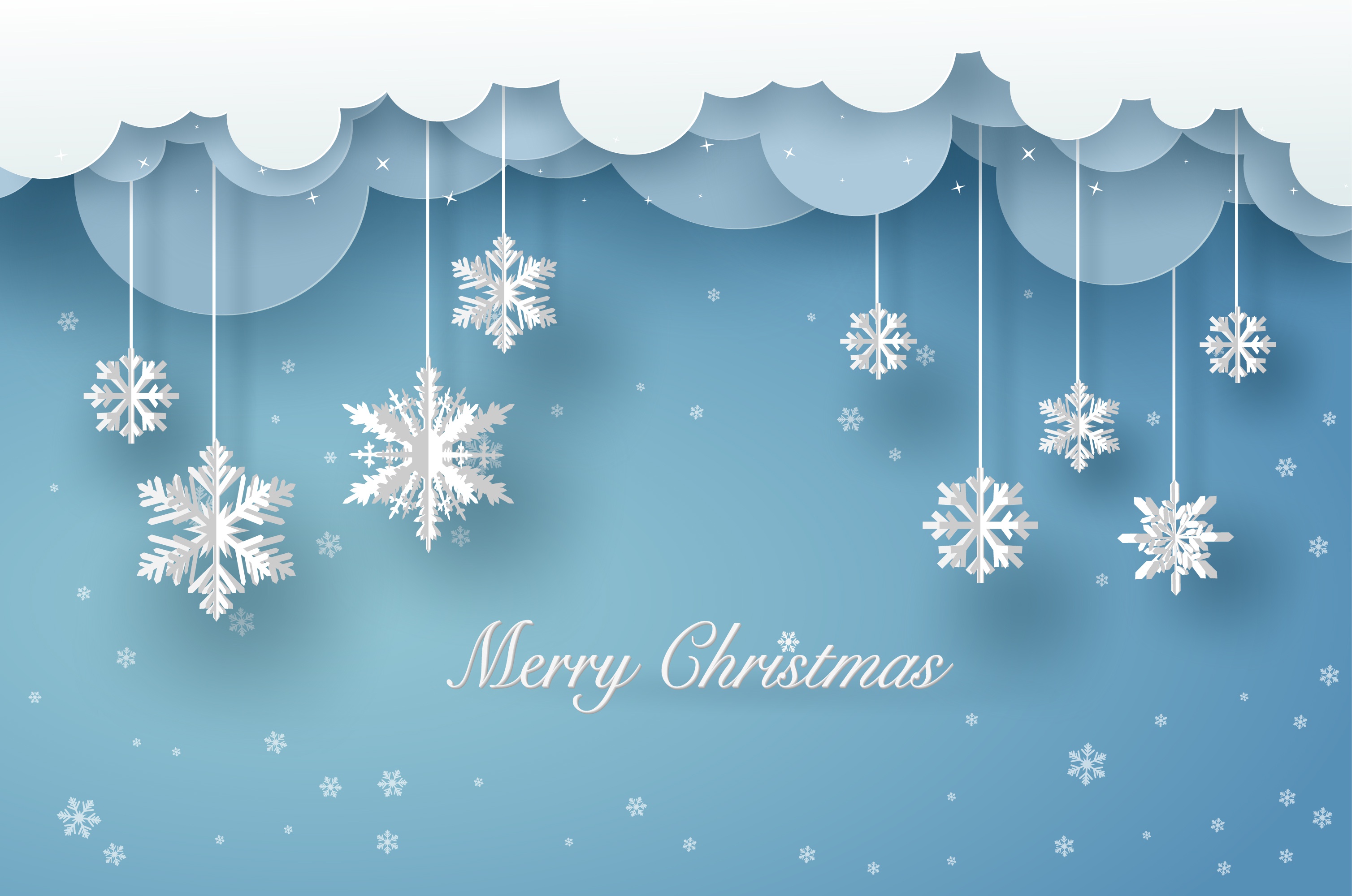Download mobile wallpaper Winter, Christmas, Holiday, Snowflake, Merry Christmas for free.