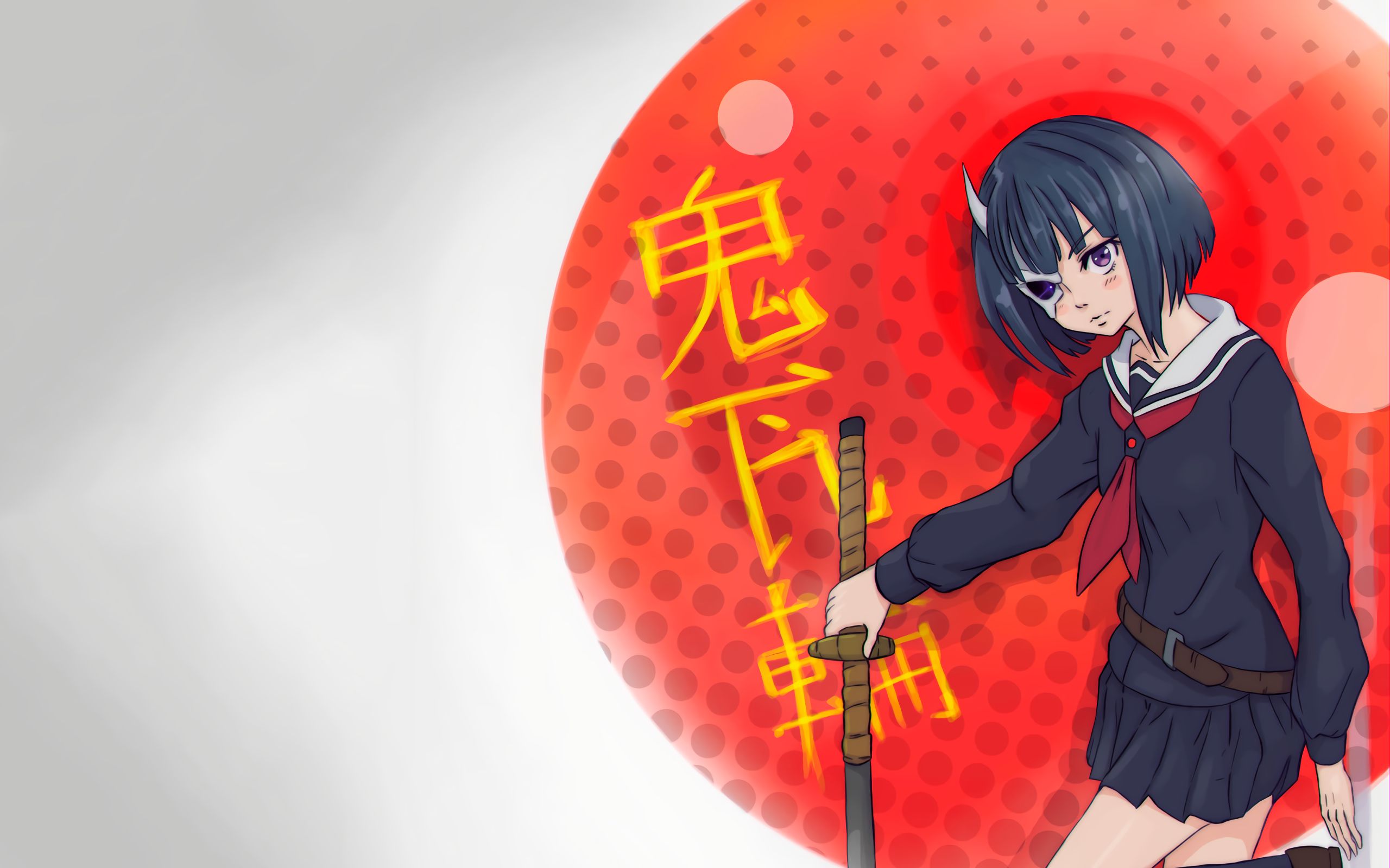 Baixe gratuitamente a imagem Anime, Armed Girl's Machiavellism, Rin Onigawara na área de trabalho do seu PC