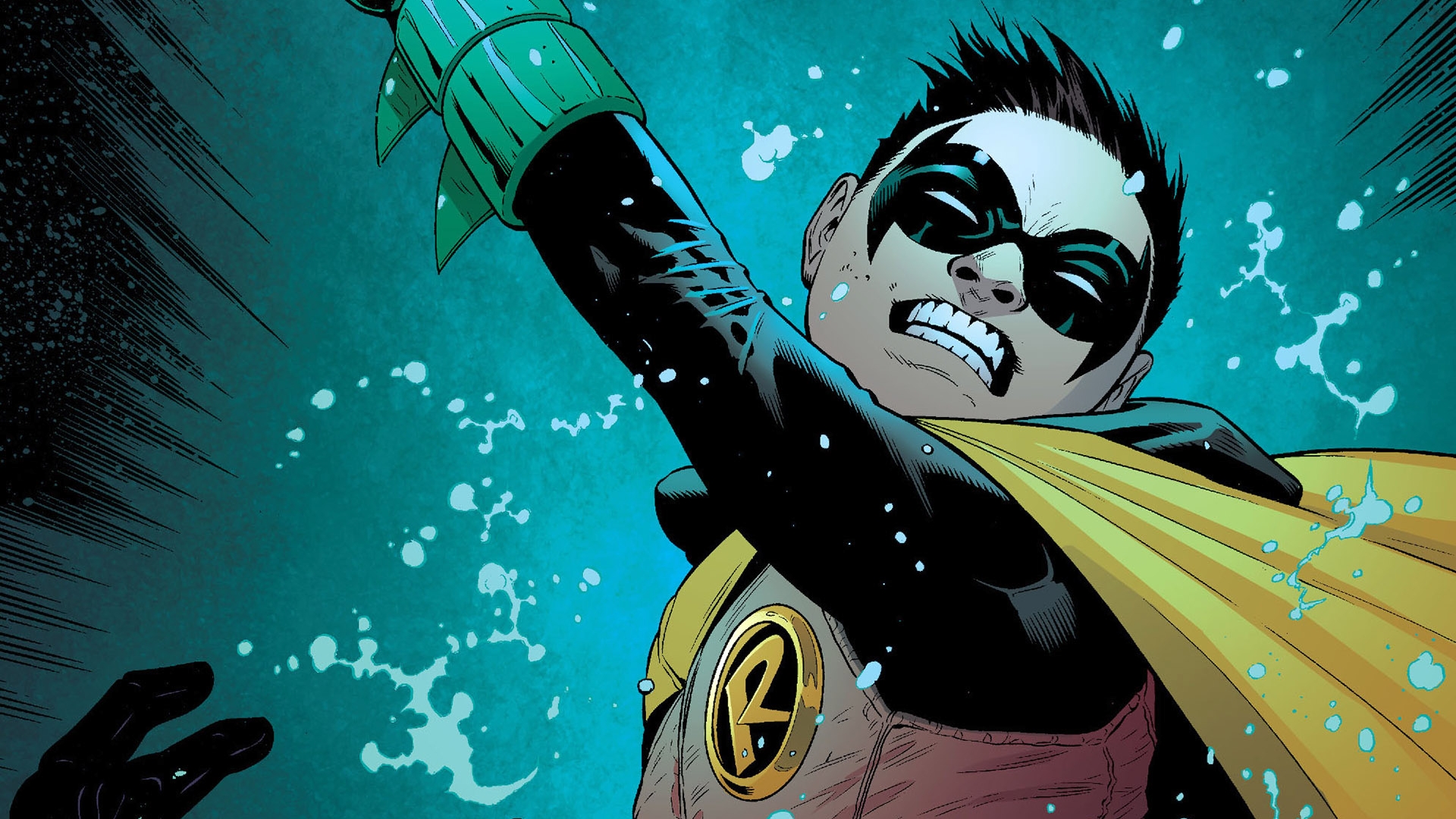 Baixar papel de parede para celular de Robin, Damian Wayne, Robin (Dc Comics), Ordenança, História Em Quadrinhos gratuito.