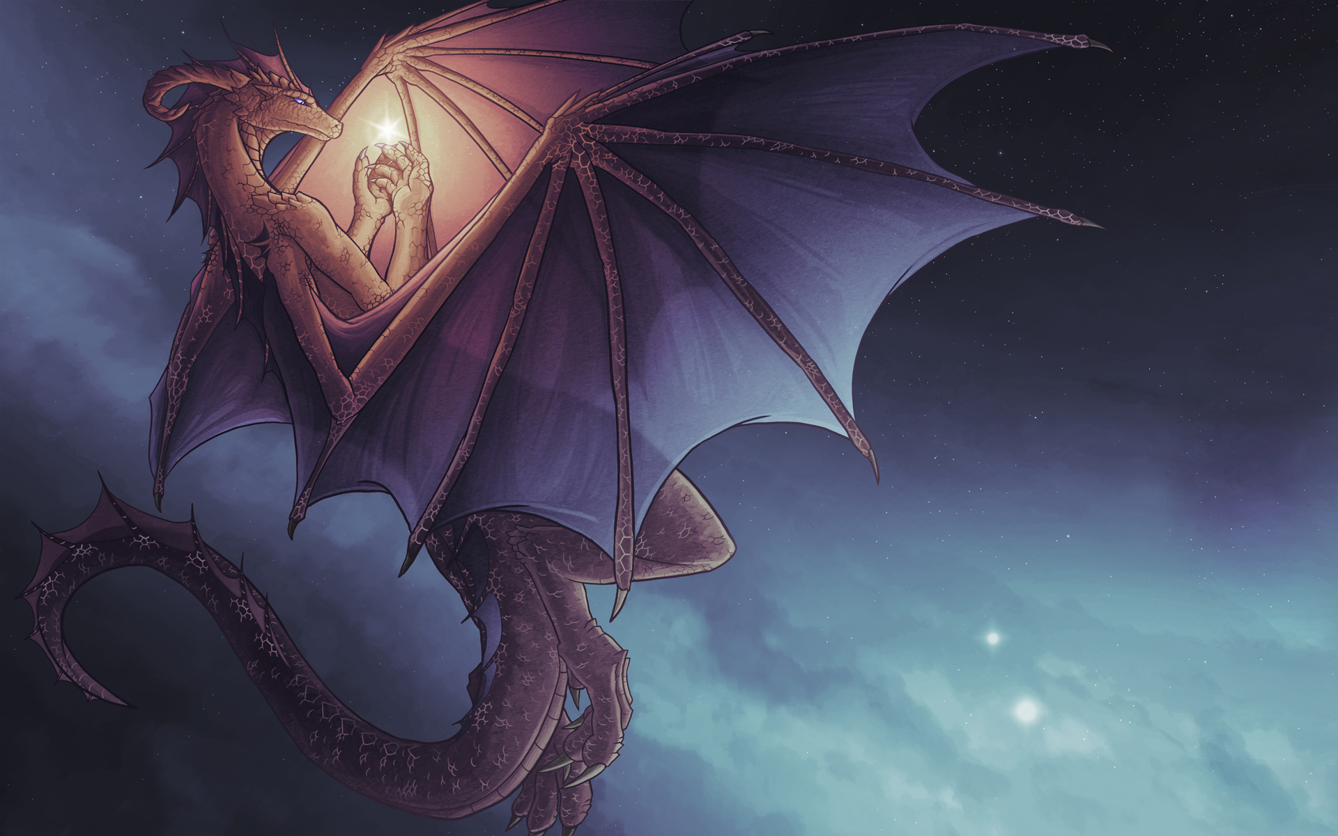 Download mobile wallpaper Fantasy, Dragon for free.