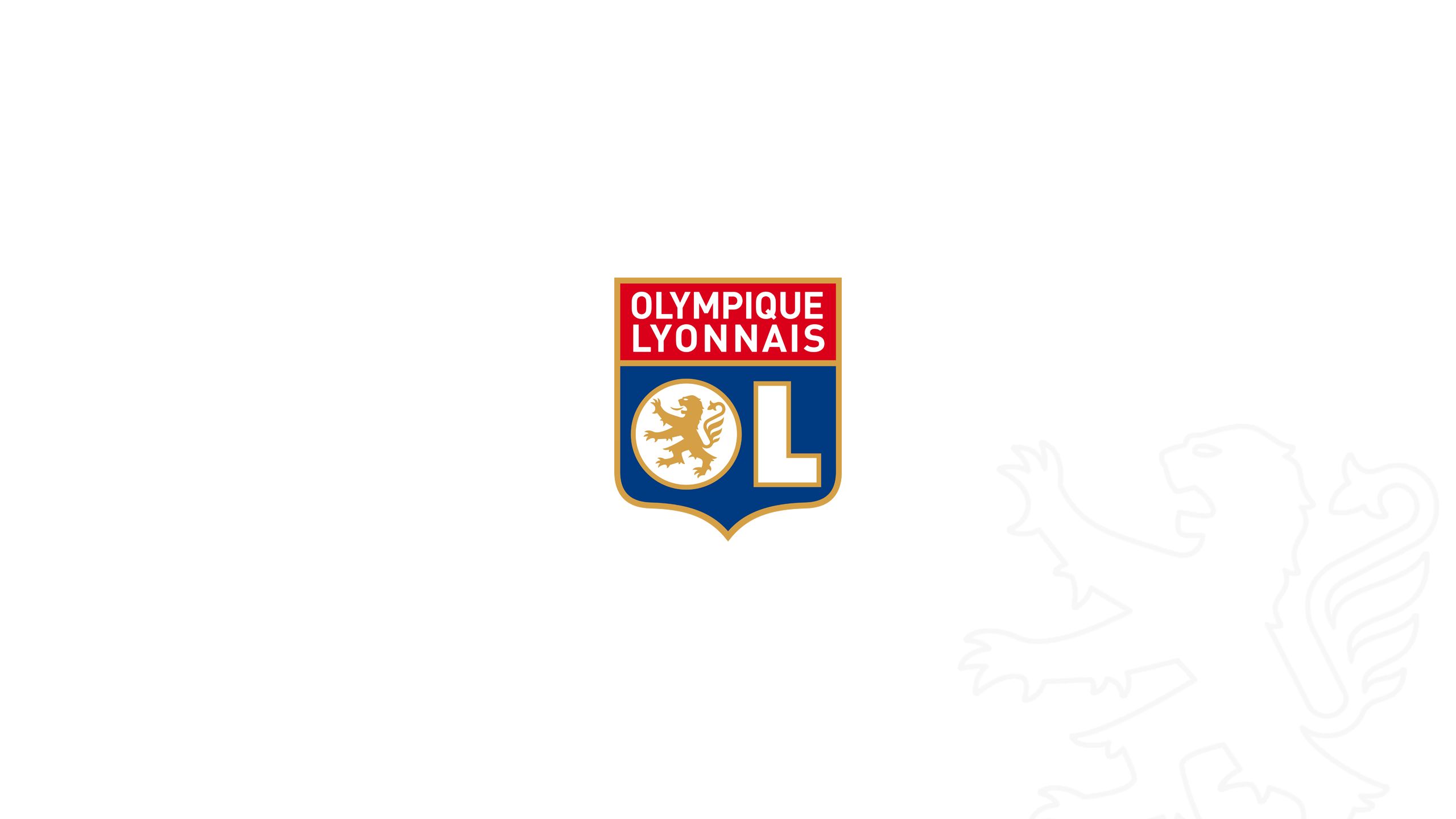 Download mobile wallpaper Sports, Logo, Emblem, Soccer, Olympique Lyonnais for free.