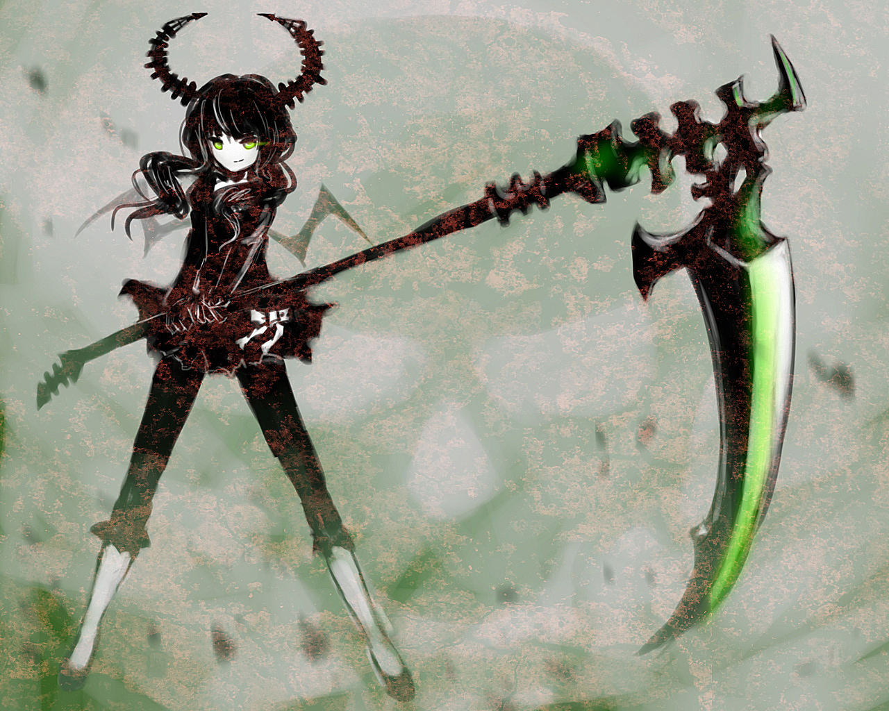 Download mobile wallpaper Anime, Black Rock Shooter, Dead Master (Black Rock Shooter) for free.