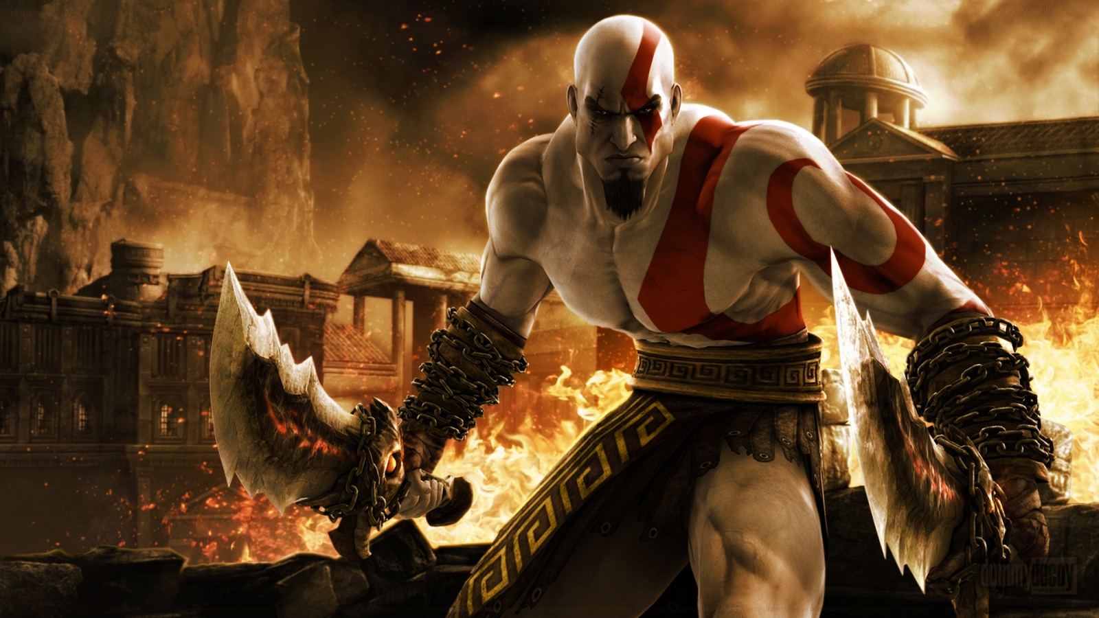 300647 Hintergrundbild herunterladen computerspiele, god of war, kratos (gott des krieges) - Bildschirmschoner und Bilder kostenlos
