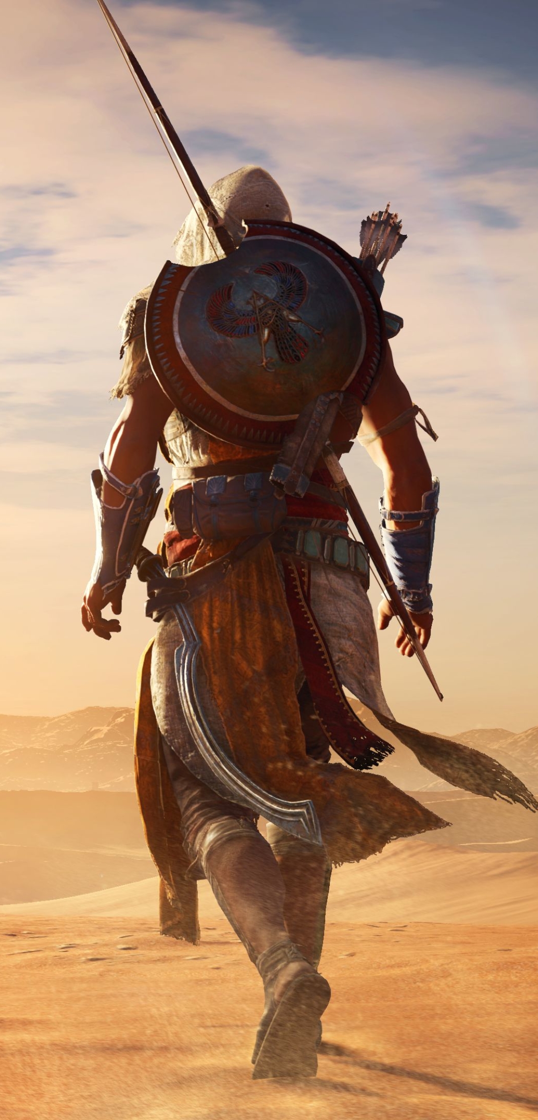 Download mobile wallpaper Assassin's Creed, Video Game, Assassin's Creed Origins, Bayek Of Siwa for free.