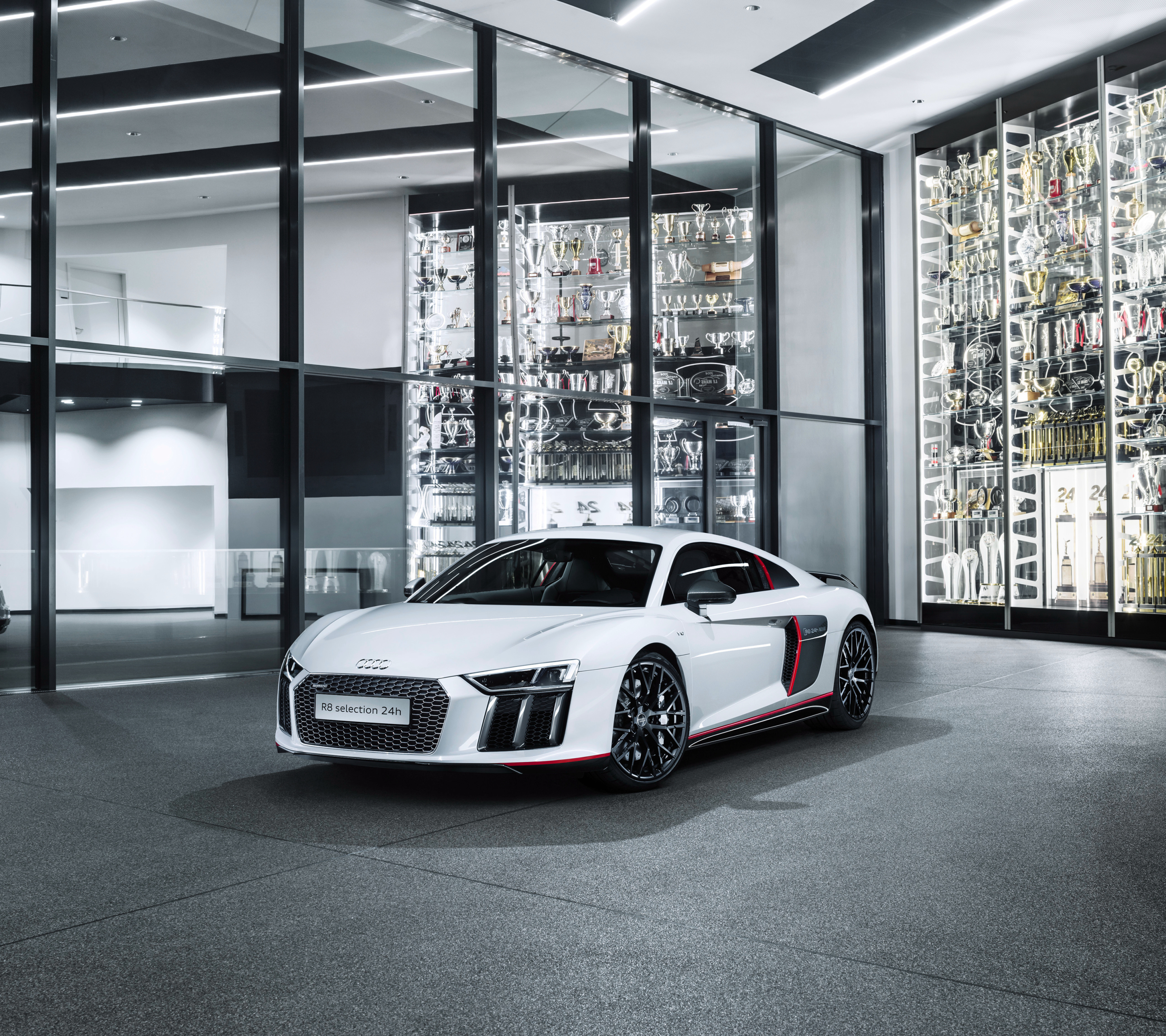 Handy-Wallpaper Auto, Audi, Autos, Supersportwagen, Audi R8, Fahrzeug, Fahrzeuge, Weißes Auto, Audi R8 V10 kostenlos herunterladen.