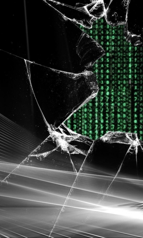 cracked screen, broken screen, technology