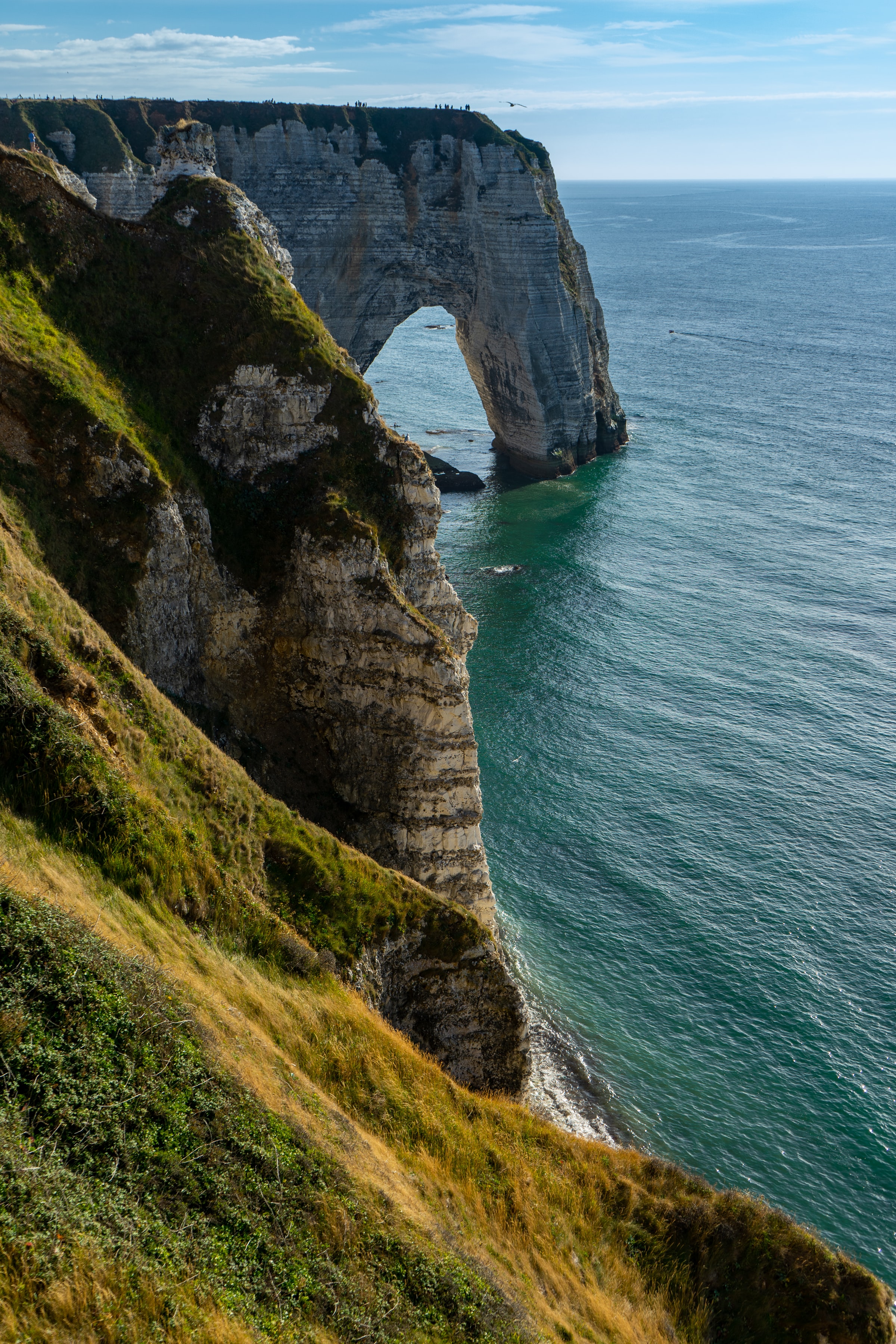 Download mobile wallpaper Rock, Cliff, Nature, Coast, Arch, Sea for free.