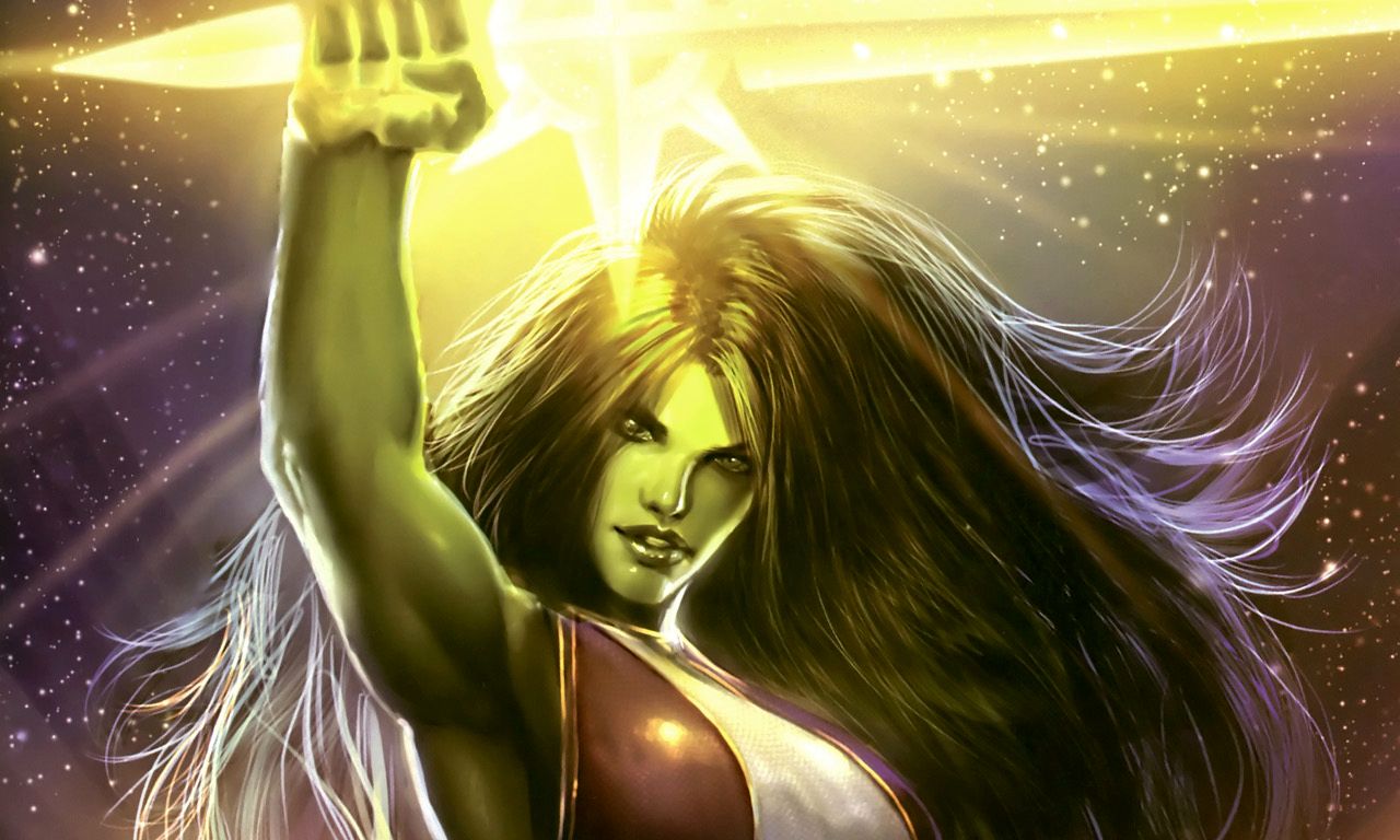 Handy-Wallpaper Comics, She Hulk kostenlos herunterladen.