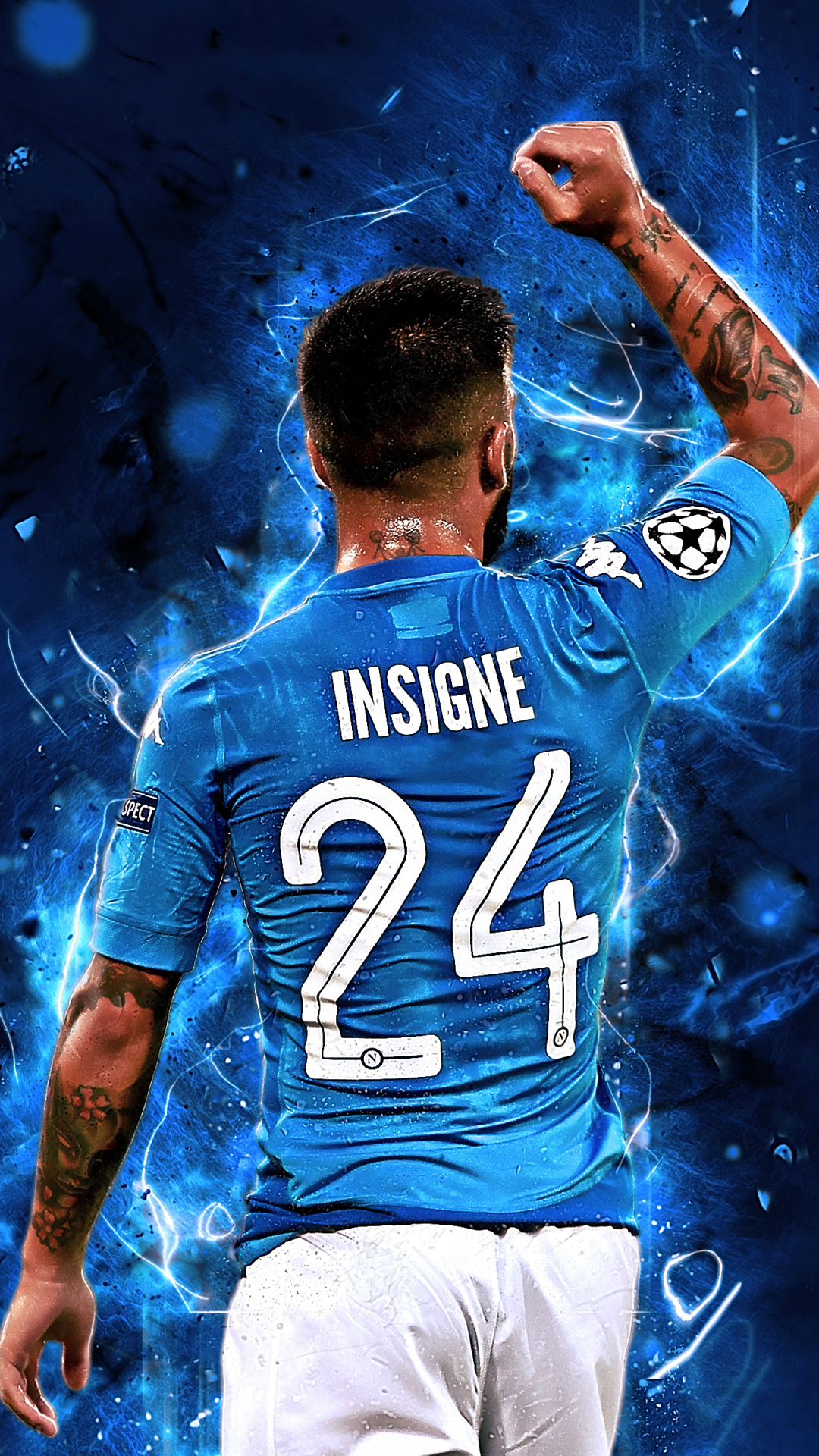 Download mobile wallpaper Sports, Soccer, Italian, S S C Napoli, Lorenzo Insigne for free.