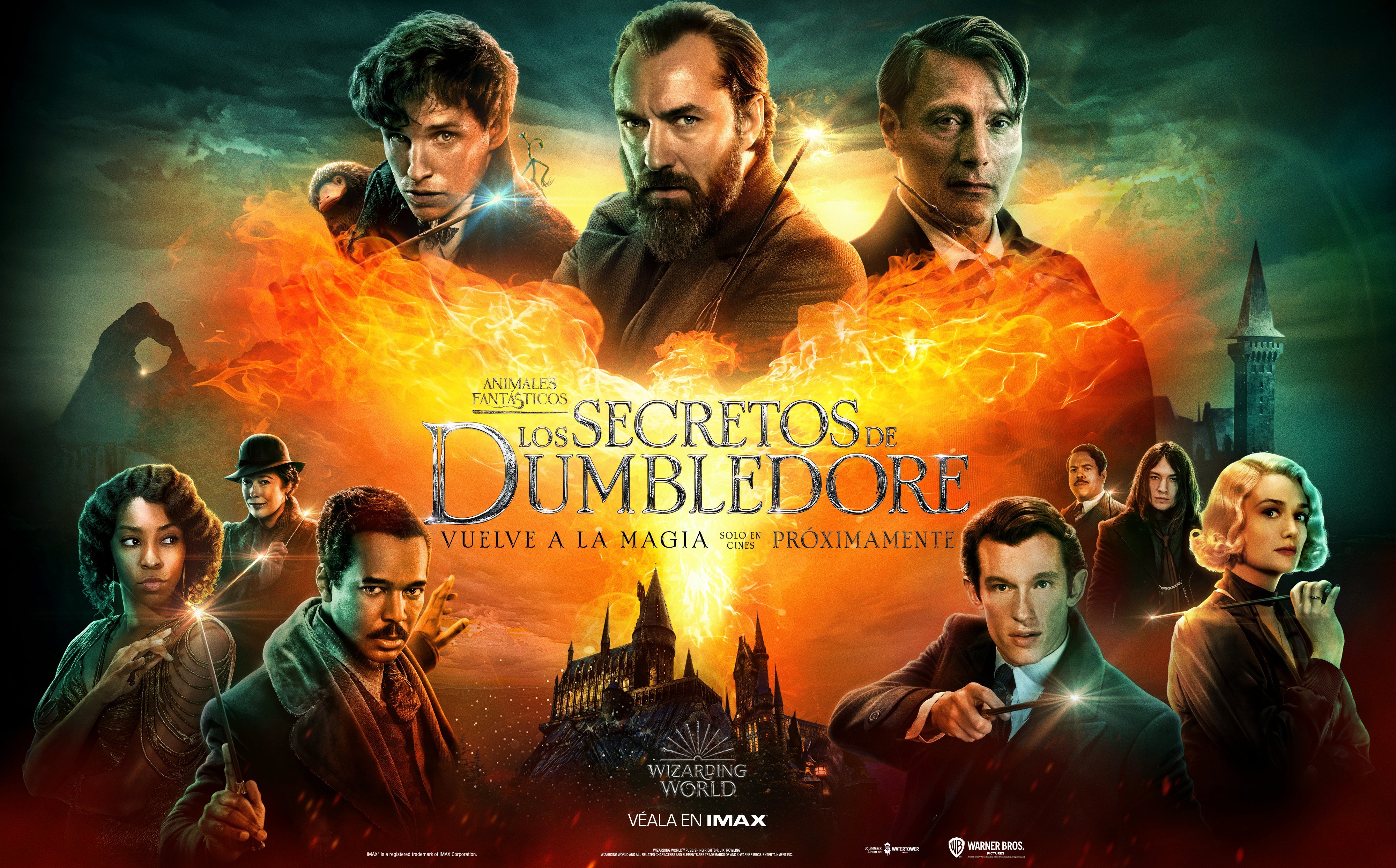 movie, fantastic beasts: the secrets of dumbledore, callum turner, eddie redmayne, jude law, mads mikkelsen, newt scamander, fantastic beasts