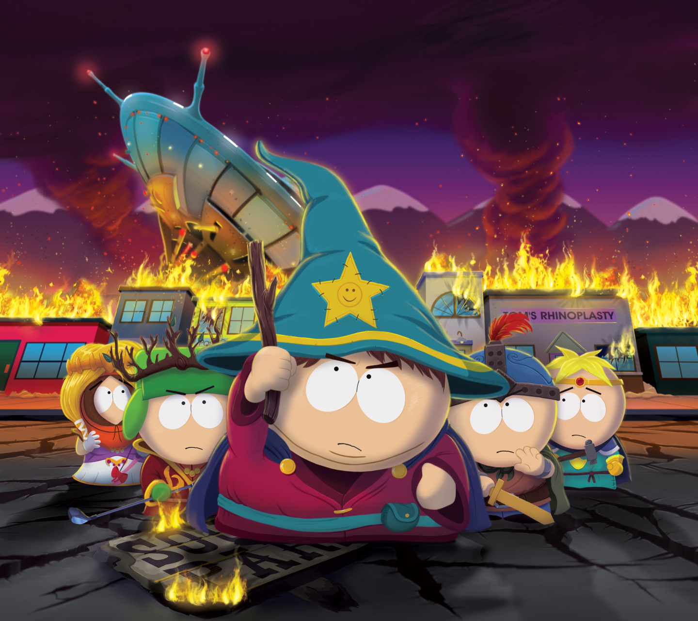 Descarga gratuita de fondo de pantalla para móvil de South Park, Videojuego, Eric Cartman, Stan Marsh, Kyle Broflovski, Kenny Mccormick, Stotch De Mantequilla, South Park: The Stick Of Truth.