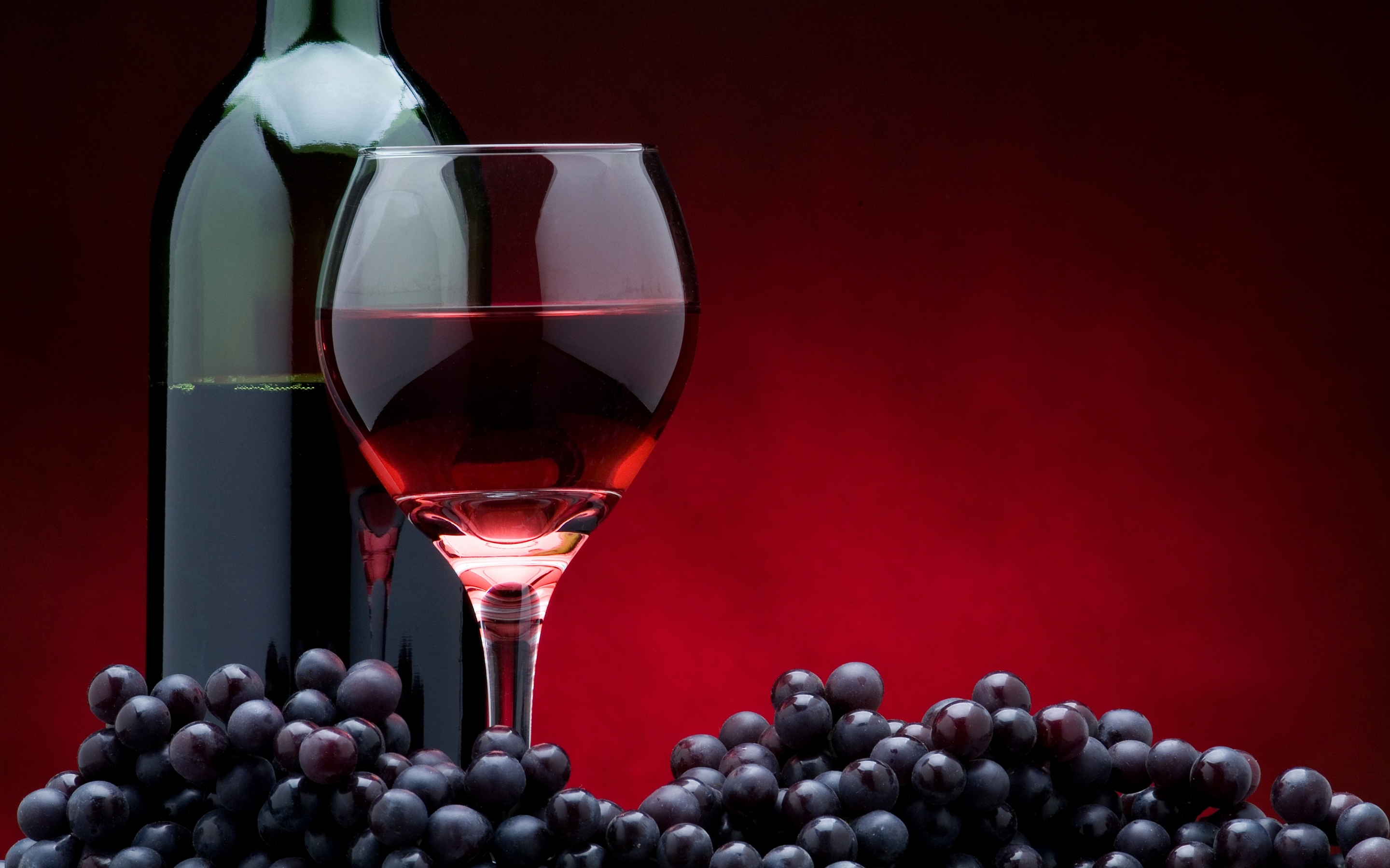 Download mobile wallpaper Food, Grapes, Wine for free.
