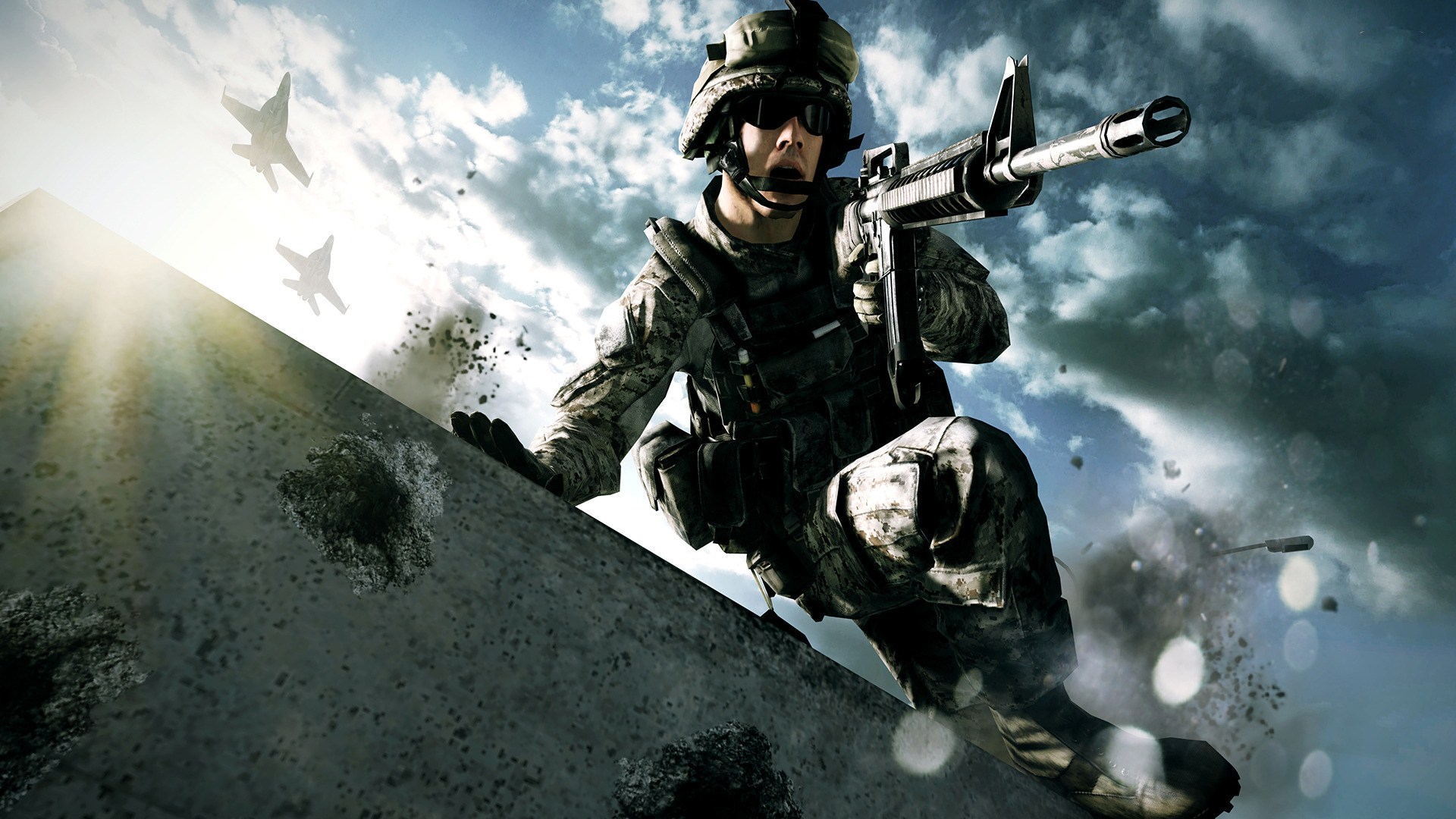 Handy-Wallpaper Battlefield 4, Battlefield 3, Schlachtfeld, Computerspiele kostenlos herunterladen.