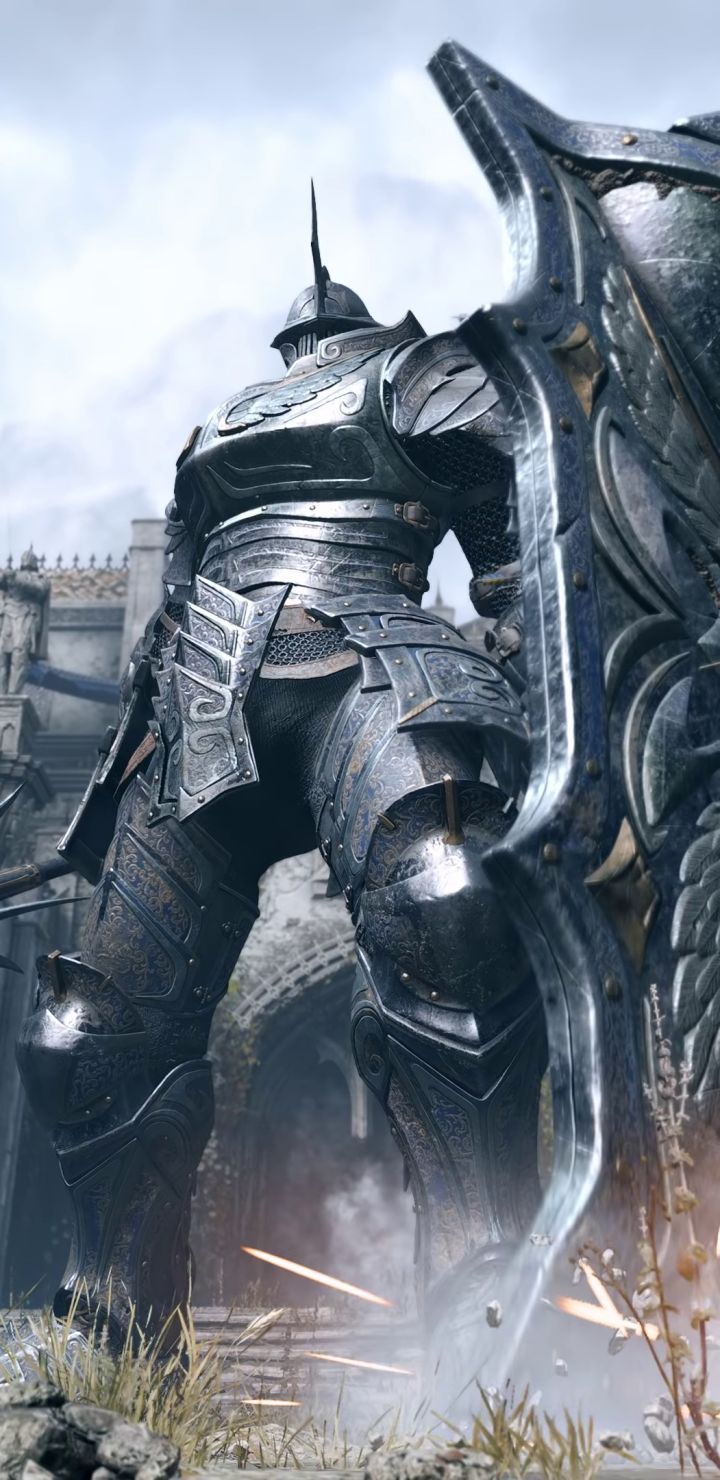 Download mobile wallpaper Video Game, Demon's Souls (Ps5), Tower Knight (Demon's Souls) for free.