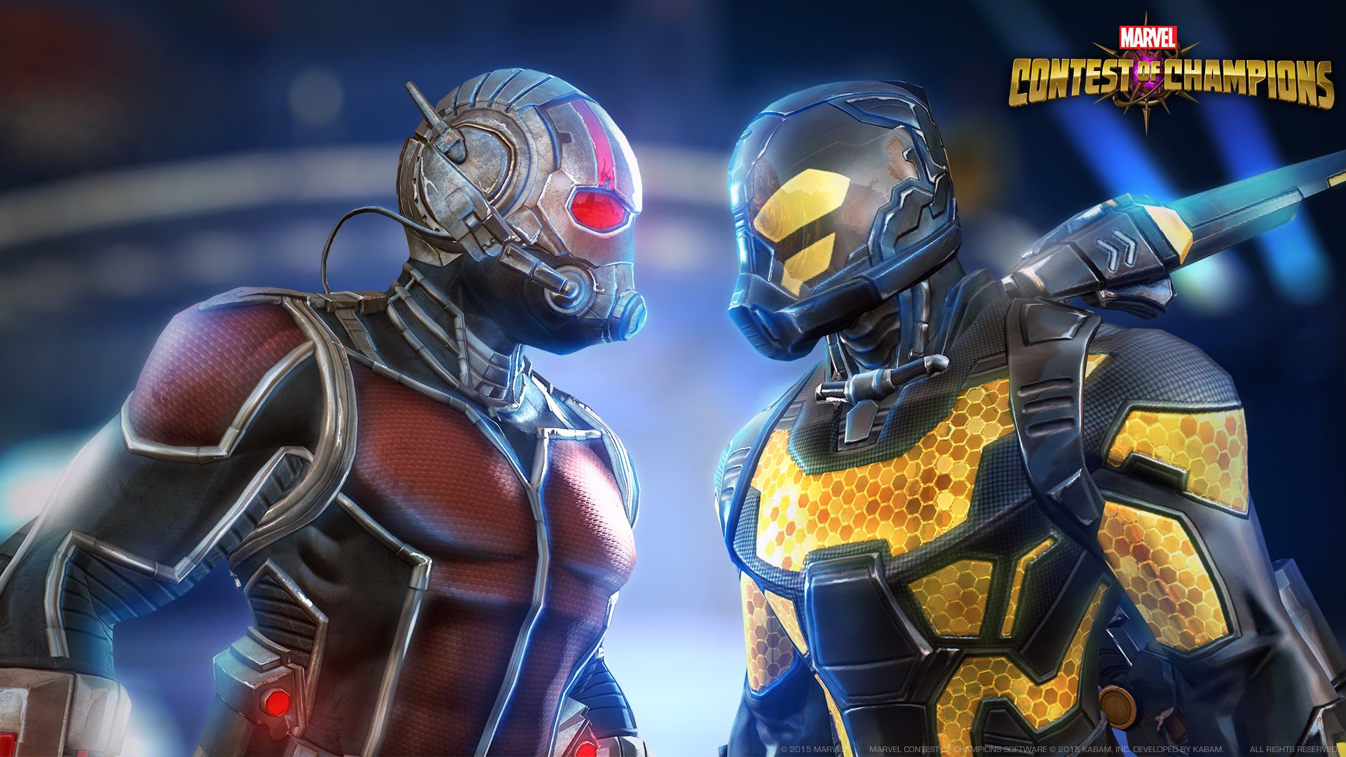 video game, marvel contest of champions, ant man, yellowjacket (marvel comics)
