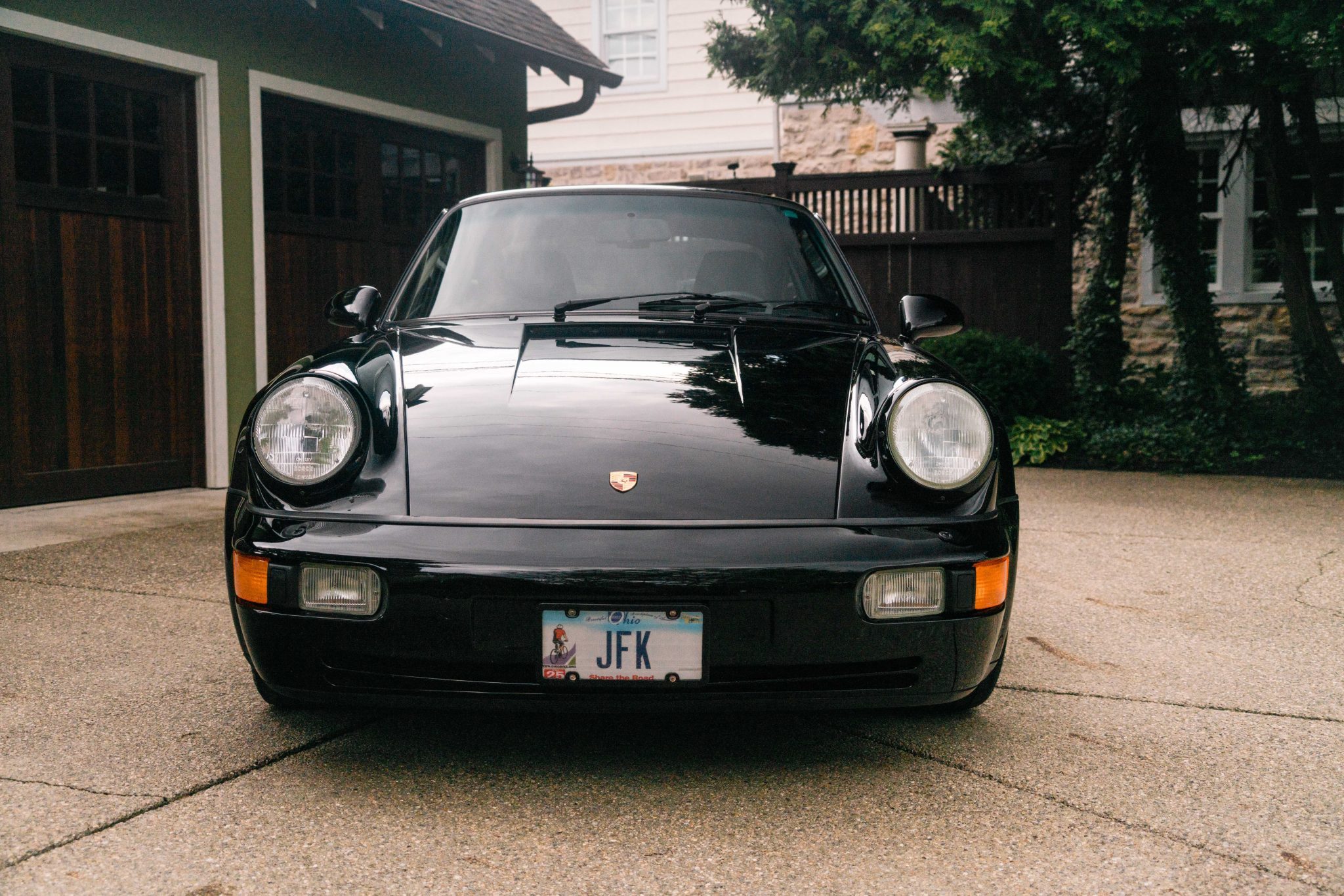 Baixar papel de parede para celular de Carro, Coupé, Carro Antigo, Veículos, Carro Preto, Porsche 911 Turbo gratuito.