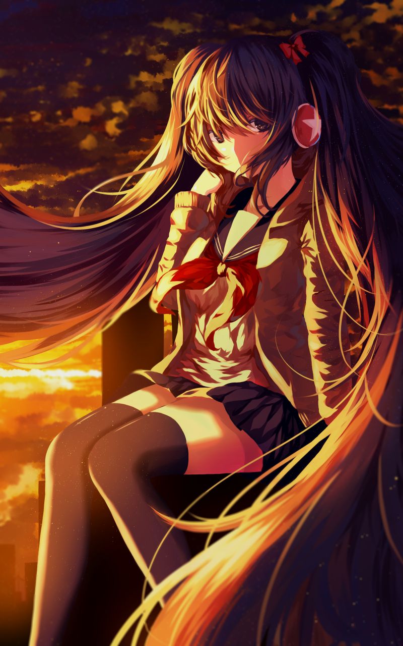 Download mobile wallpaper Anime, Vocaloid, Hatsune Miku for free.