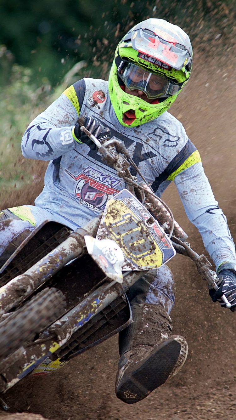 Download mobile wallpaper Sports, Motocross, Motorcycle for free.