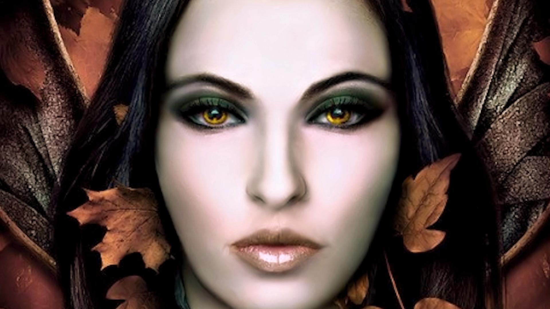 Free download wallpaper Fantasy, Leaf, Fall, Fairy, Women on your PC desktop
