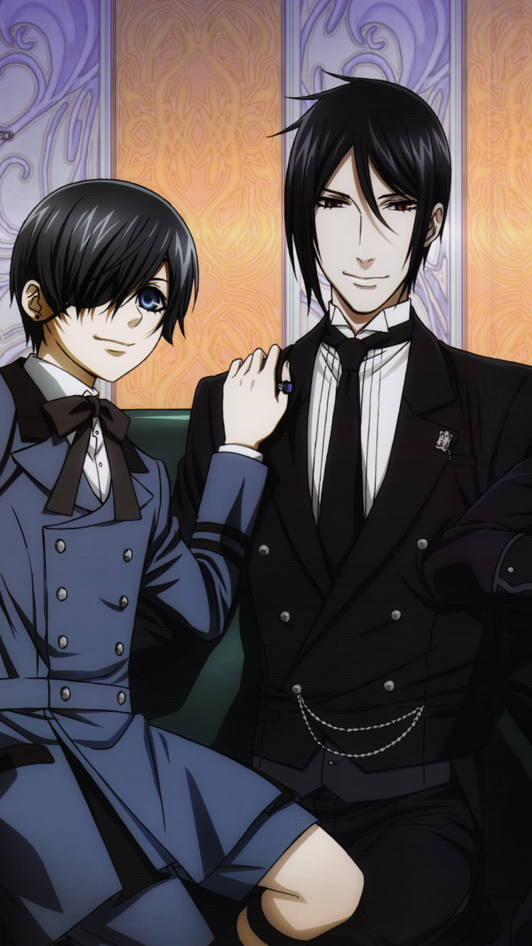 Handy-Wallpaper Animes, Black Butler kostenlos herunterladen.