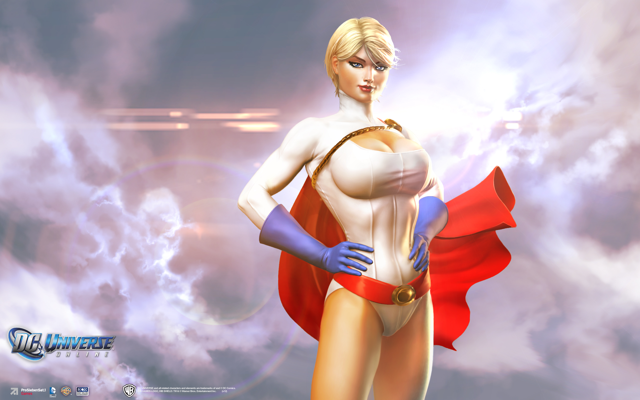 video game, dc universe online, power girl