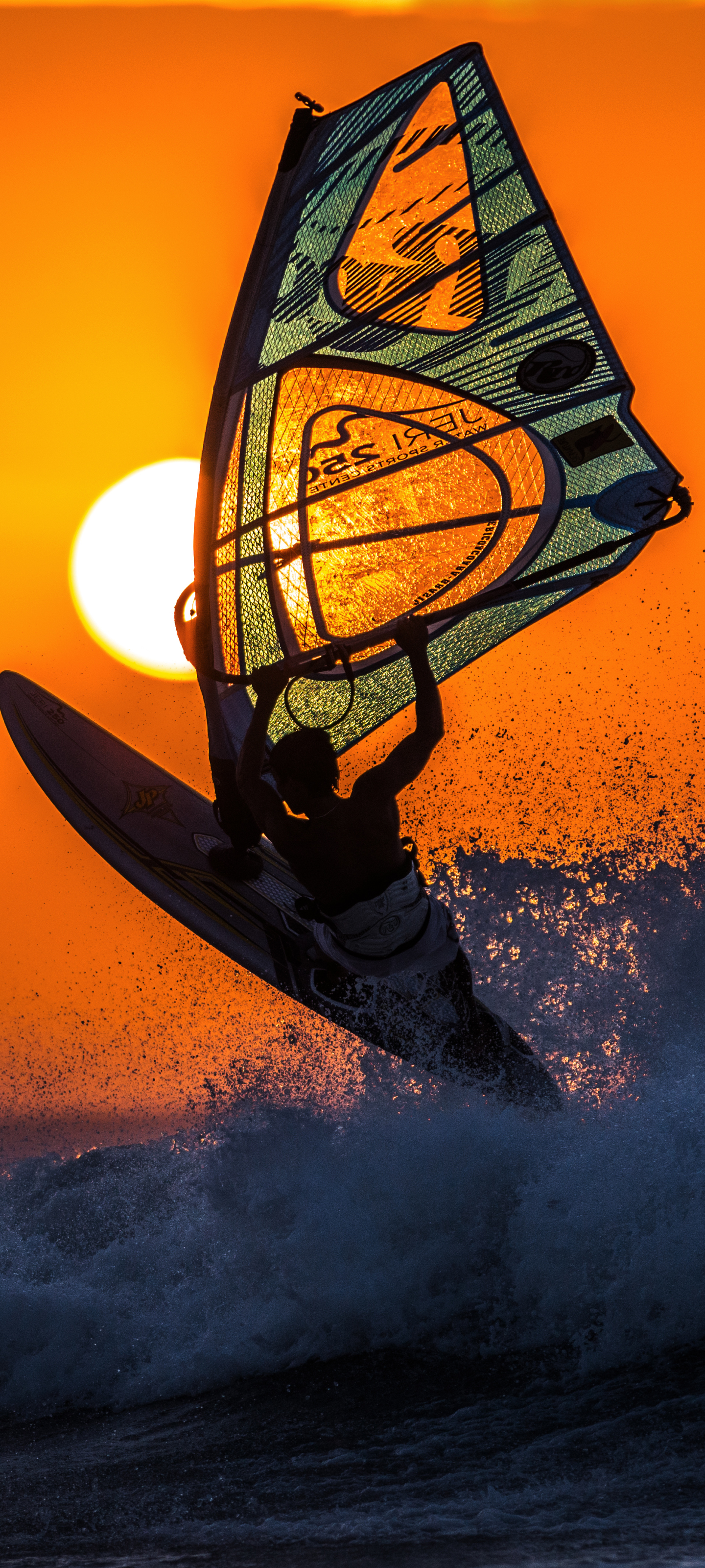1411084 Hintergrundbild herunterladen surfen, sport, windsurfen, wellenreiten - Bildschirmschoner und Bilder kostenlos