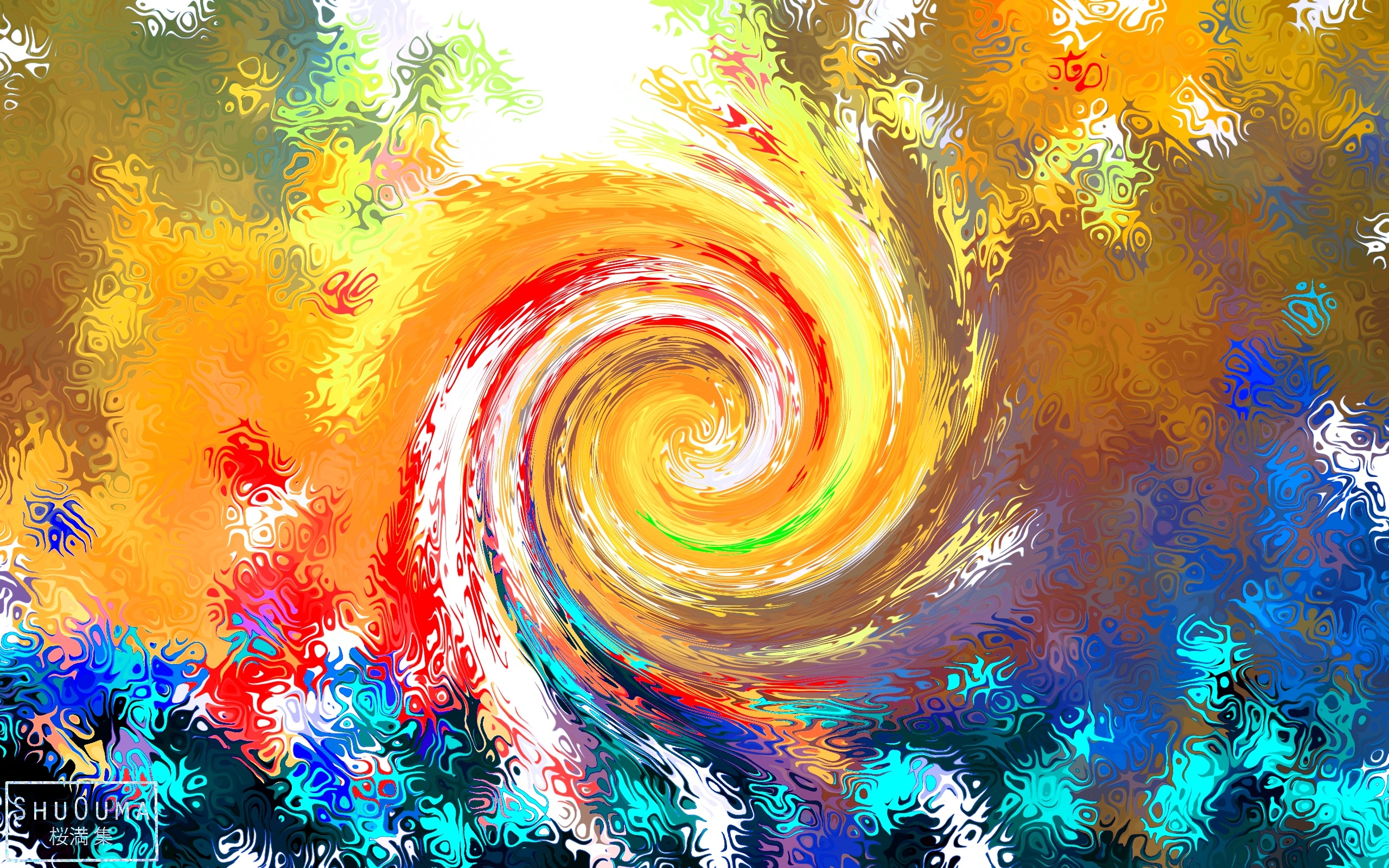 Download mobile wallpaper Abstract, Swirl for free.