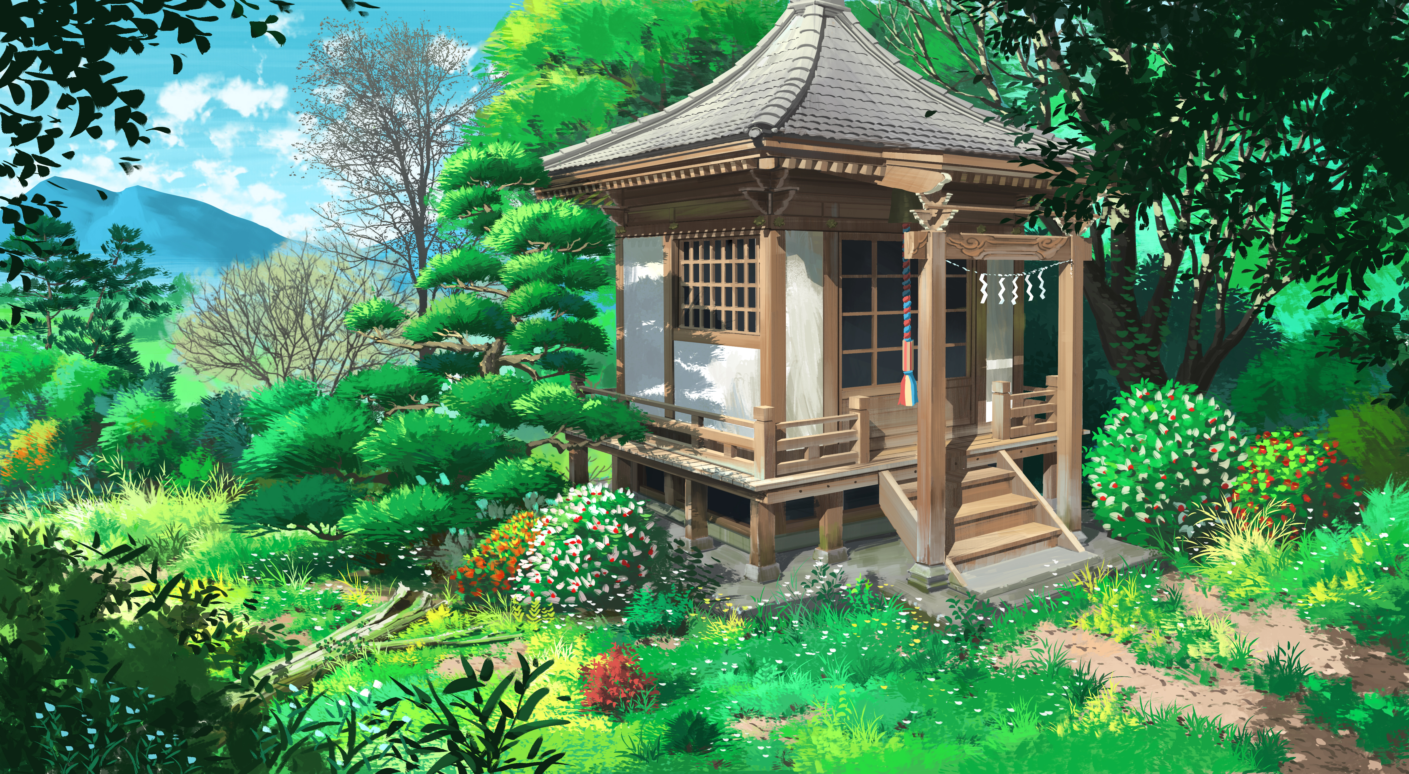 1534394 baixar papel de parede anime, estação temple - protetores de tela e imagens gratuitamente