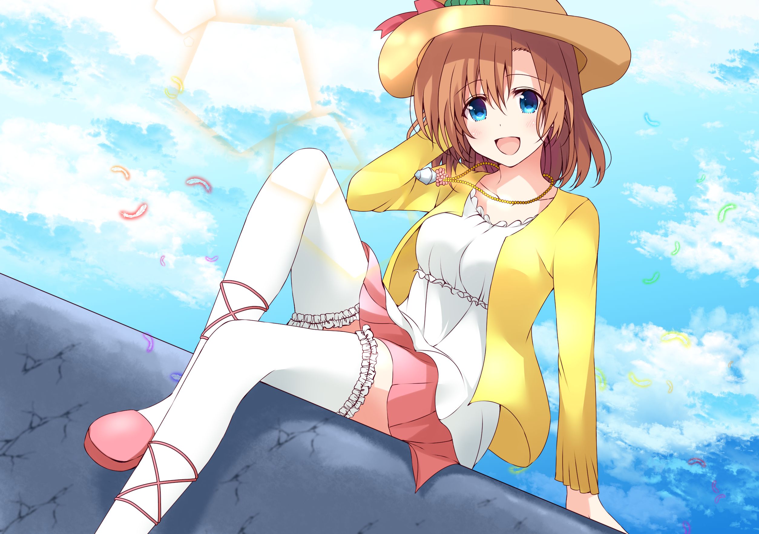 Baixe gratuitamente a imagem Anime, Honoka Kousaka, Amar Viver! na área de trabalho do seu PC