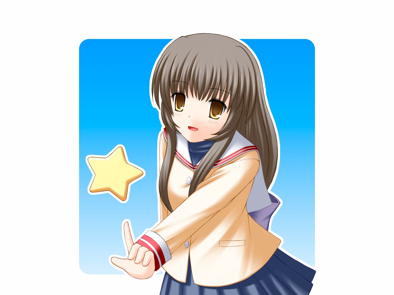 Download mobile wallpaper Anime, Clannad, Fuuko Ibuki for free.