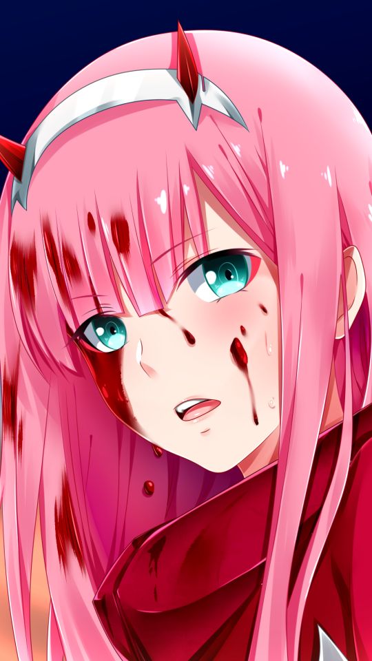 Handy-Wallpaper Animes, Darling In The Franxx, Zero Two (Liebling Im Franxx) kostenlos herunterladen.