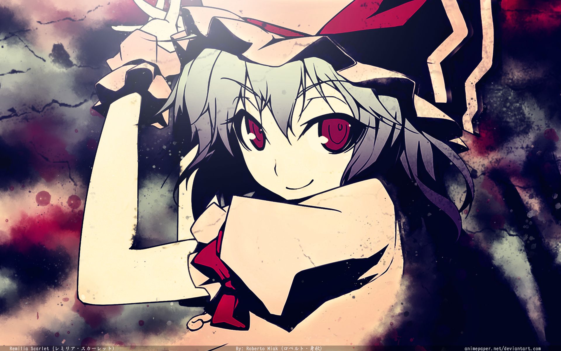 Download mobile wallpaper Anime, Remilia Scarlet, Touhou for free.