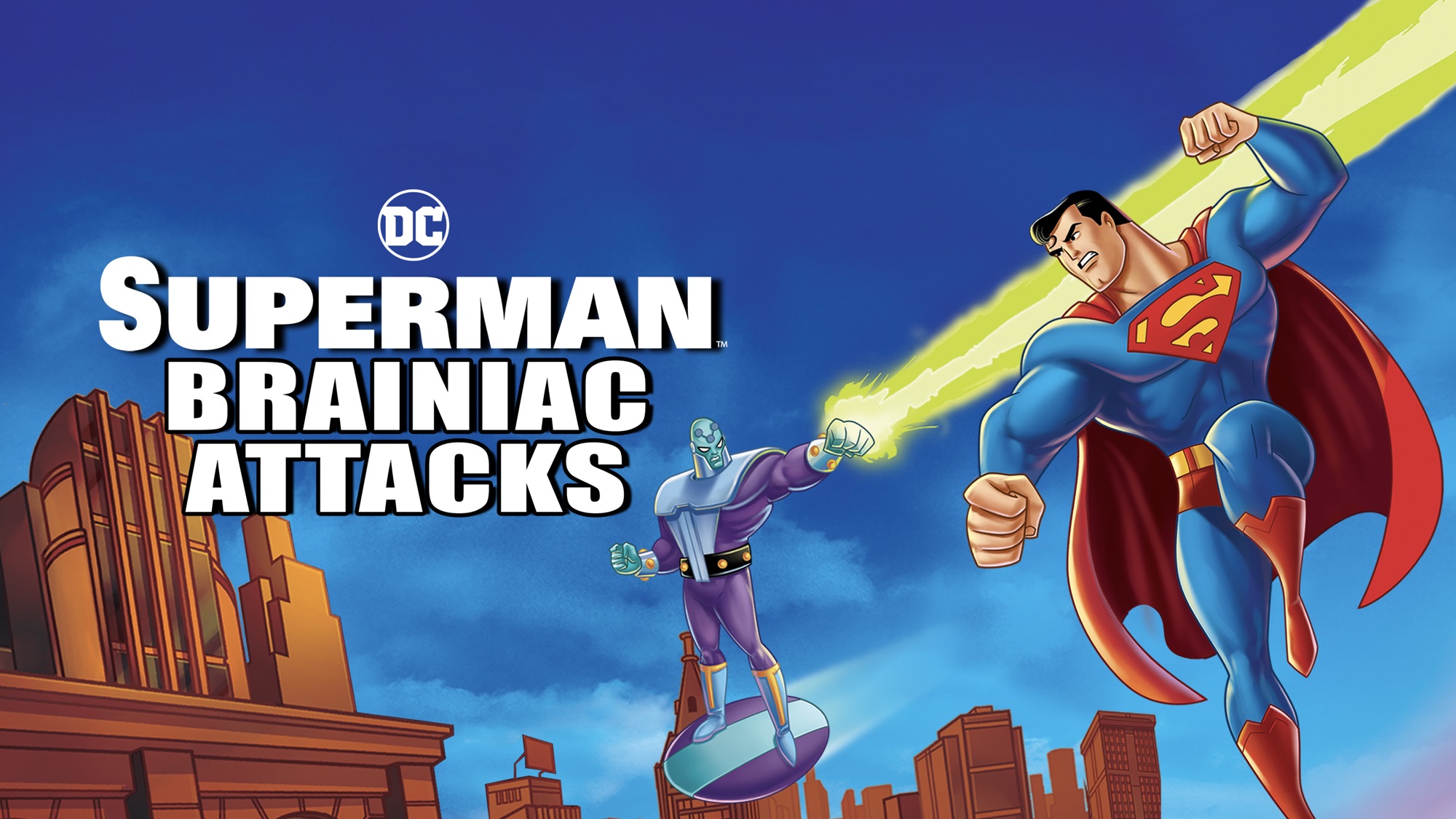 movie, superman: brainiac attacks, brainiac (dc comics), dc comics, superman