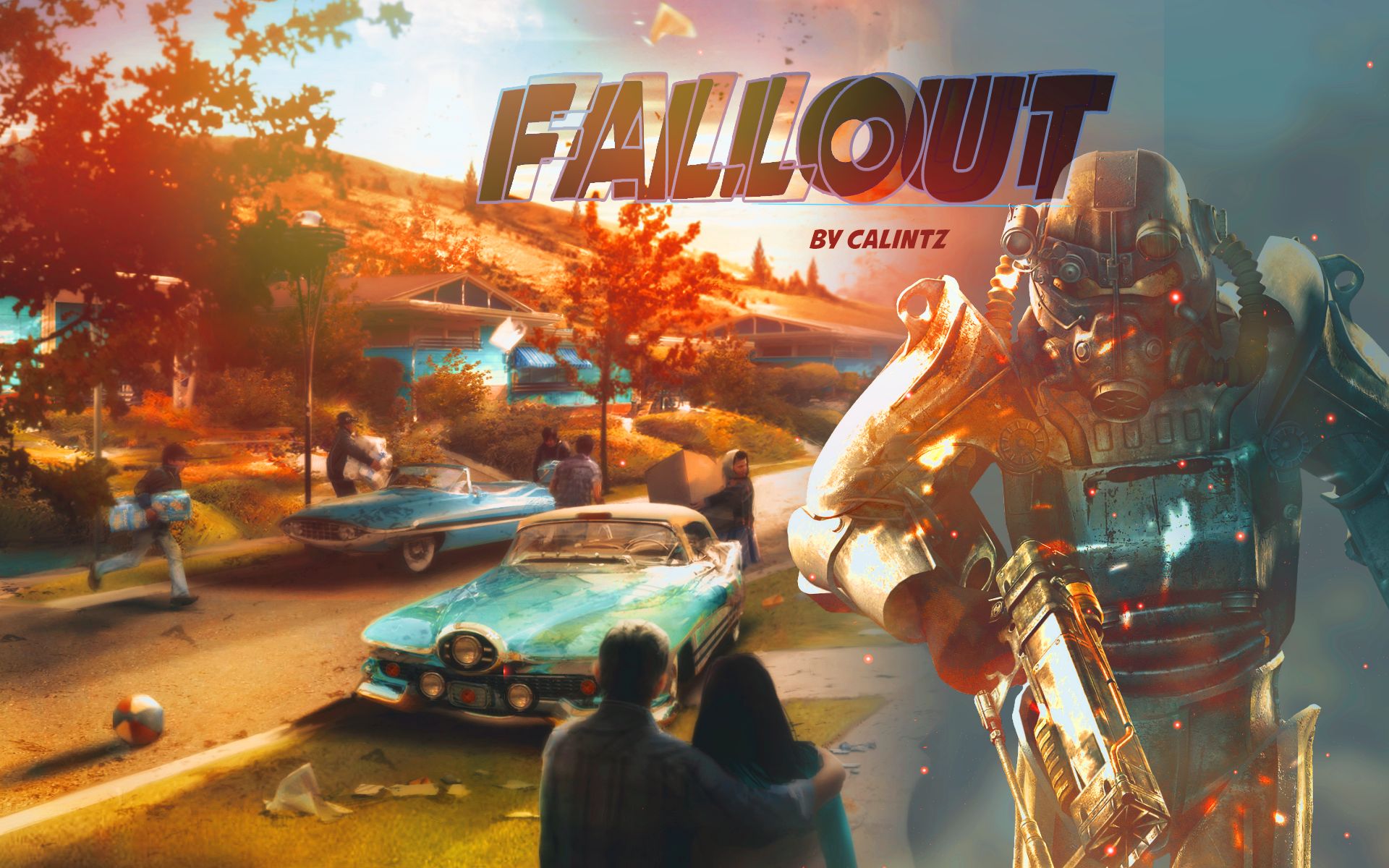 Baixar papel de parede para celular de Fallout 4, Videogame, Cair gratuito.