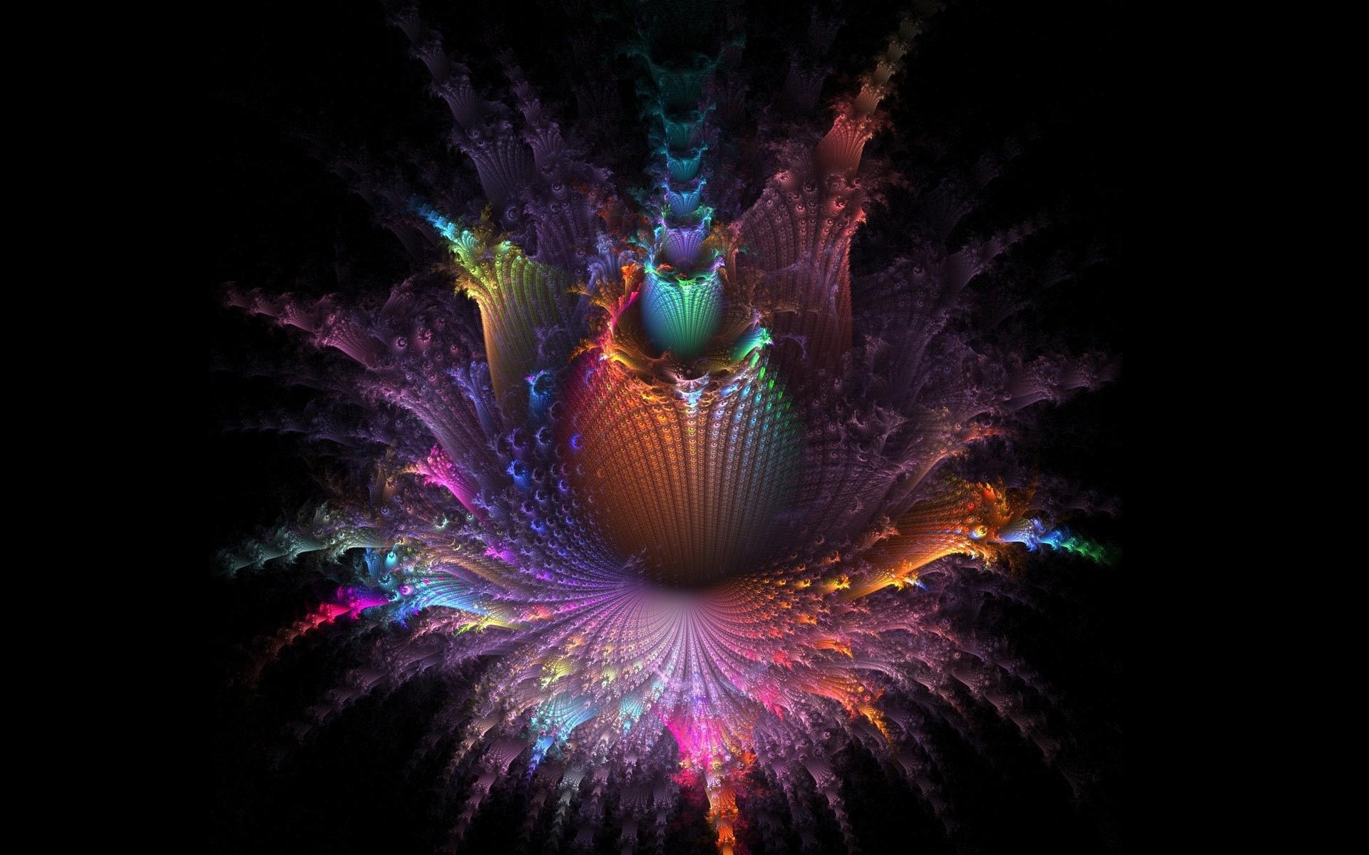 Download mobile wallpaper Fractal, Abstract for free.