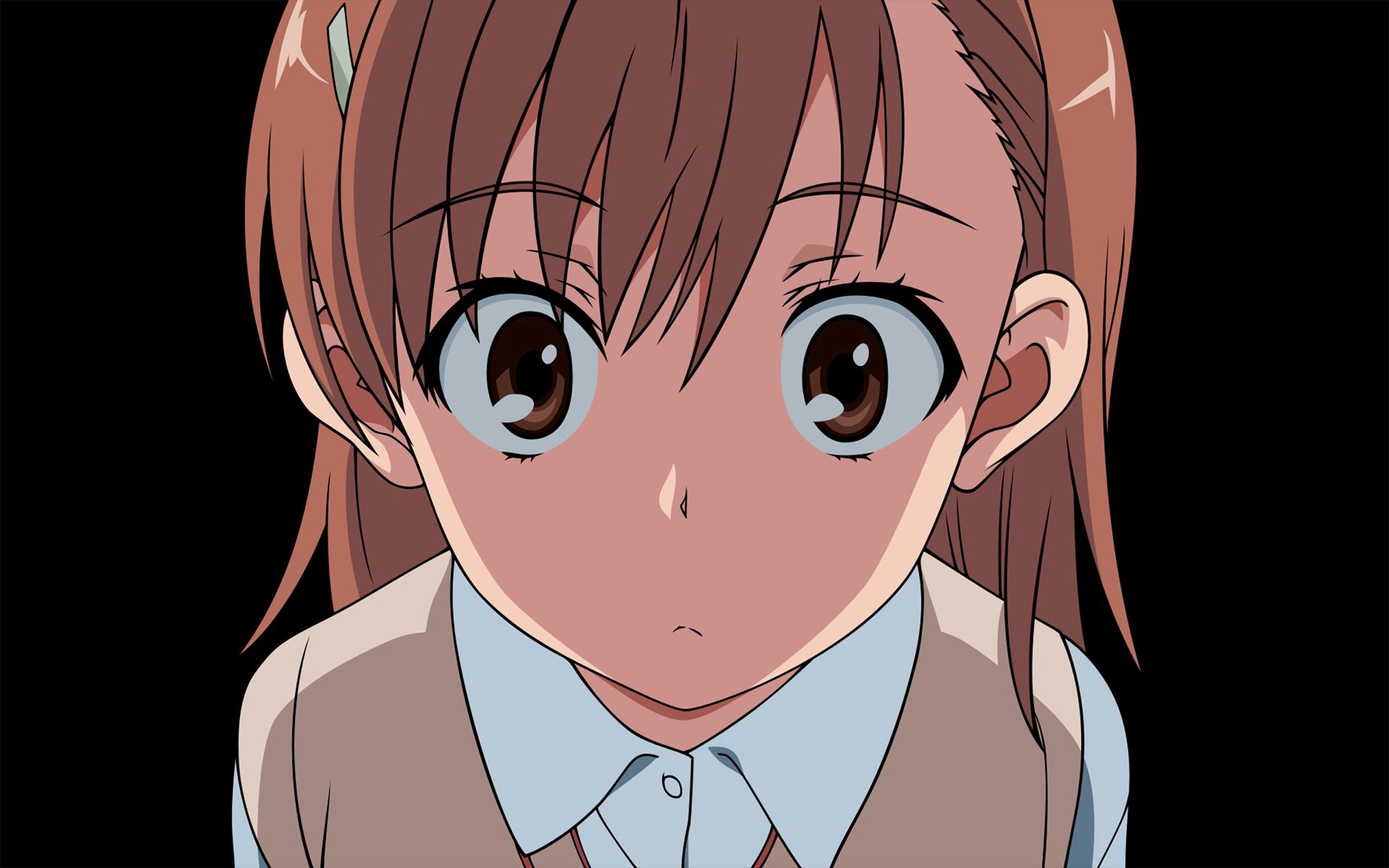 117917 descargar fondo de pantalla anime, bonita, niña, muchacha, sorpresa, asombro, misaka mikoto: protectores de pantalla e imágenes gratis