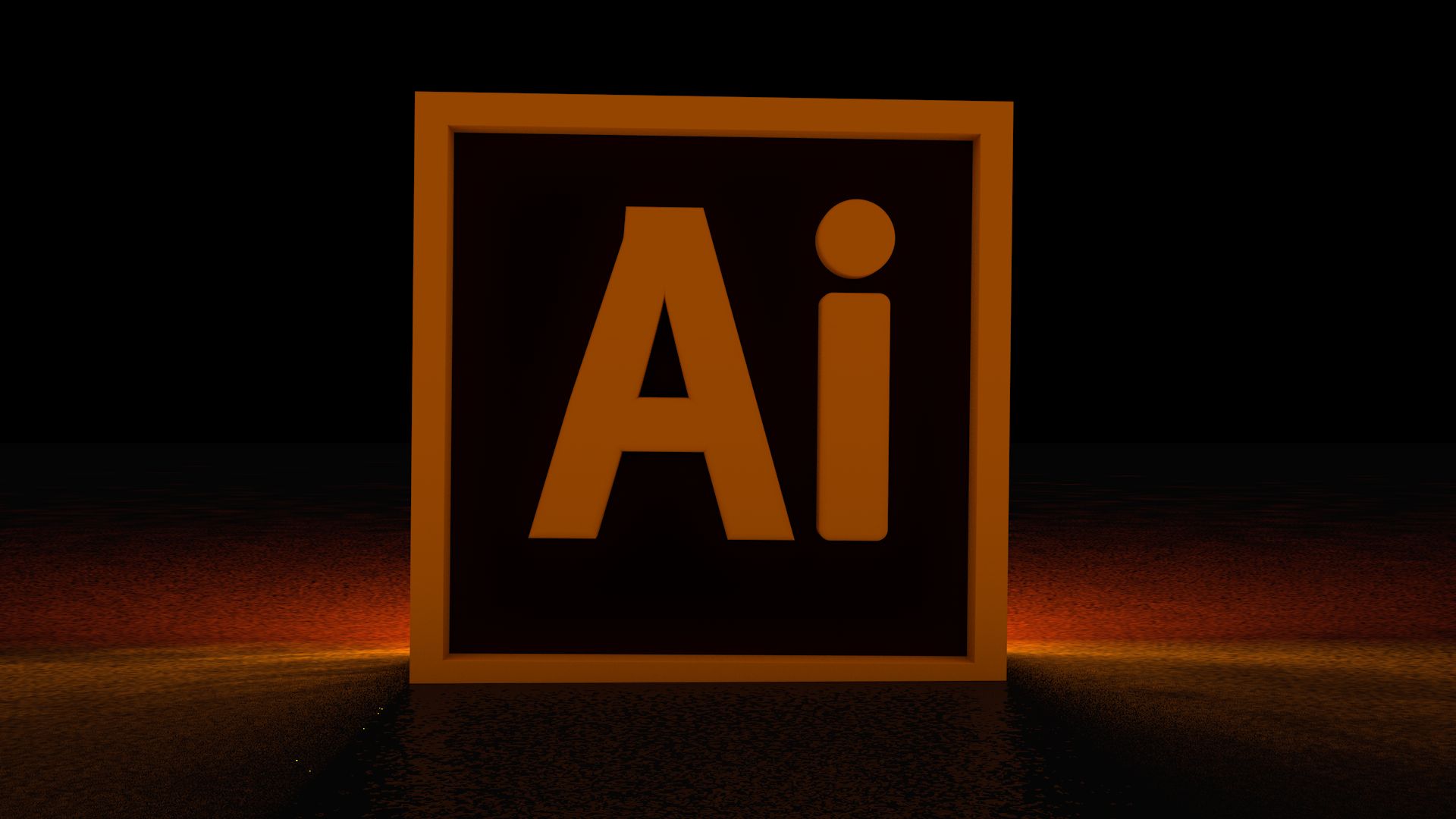 Завантажити шпалери безкоштовно 3D, Технології, Логотип, Cgi, Adobe Illustrator картинка на робочий стіл ПК