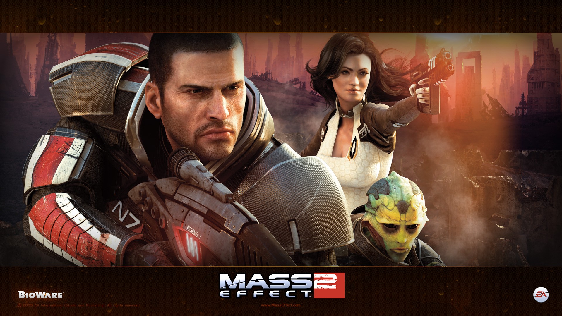 Free download wallpaper Mass Effect 2, Mass Effect, Video Game on your PC desktop