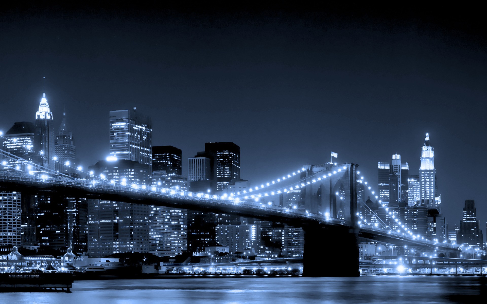 178157 скачать картинку бруклинский мост, сделано человеком, манхэттен, нью йорк, мосты - обои и заставки бесплатно