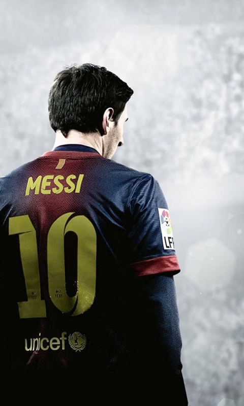 Téléchargez des papiers peints mobile Jeux Vidéo, Lionel Messi, Fifa 14 gratuitement.
