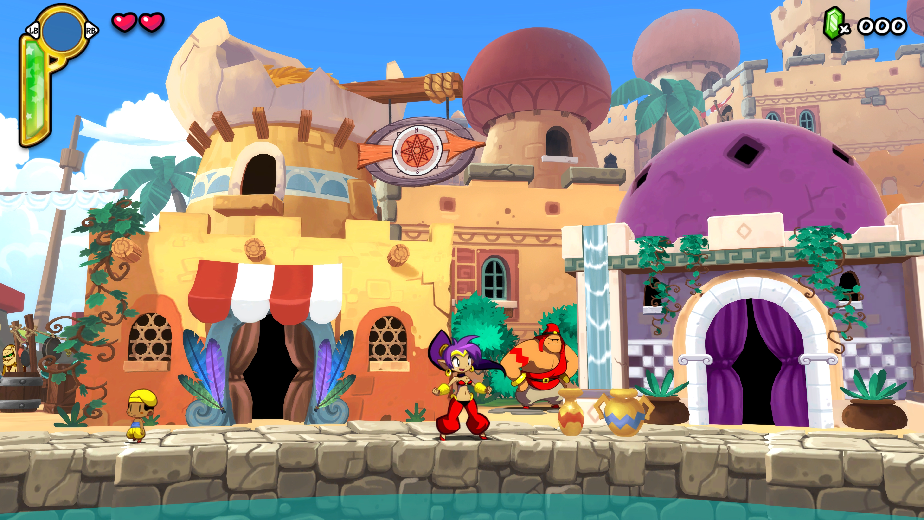 Desktop Backgrounds Shantae: Half Genie Hero 