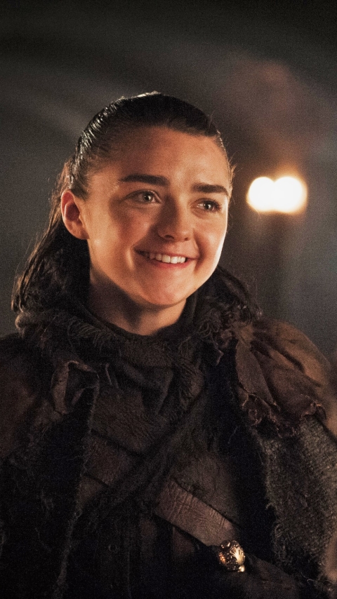 Baixar papel de parede para celular de Programa De Tv, A Guerra Dos Tronos, Maisie Williams, Arya Stark gratuito.