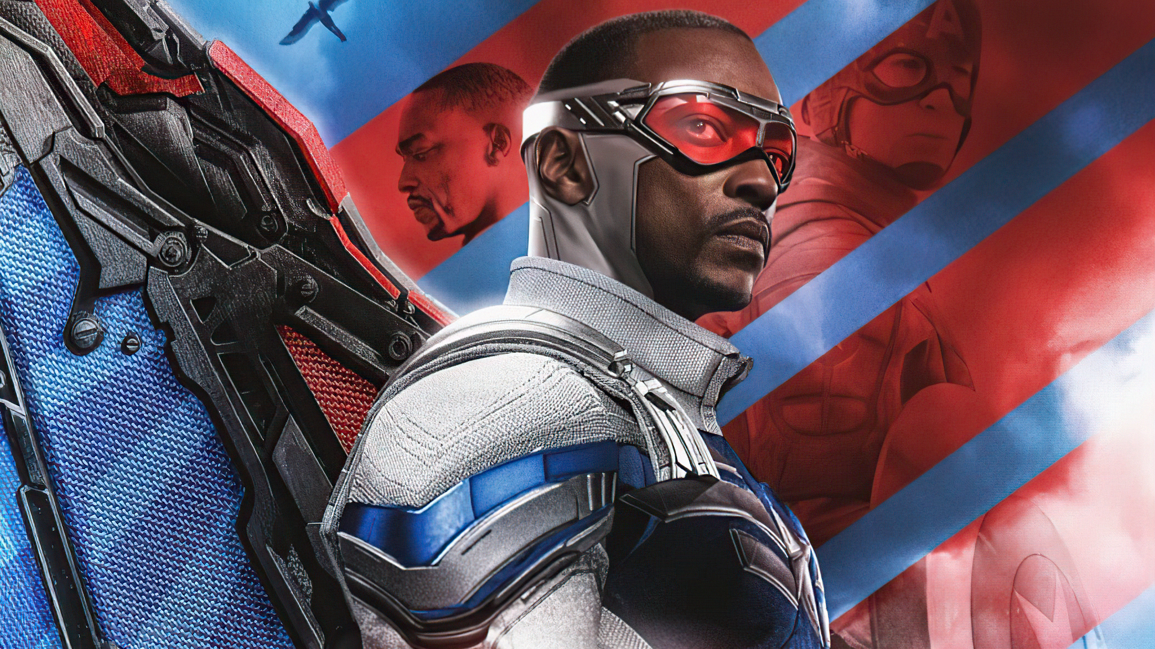 tv show, the falcon and the winter soldier, anthony mackie, falcon (marvel comics), sam wilson