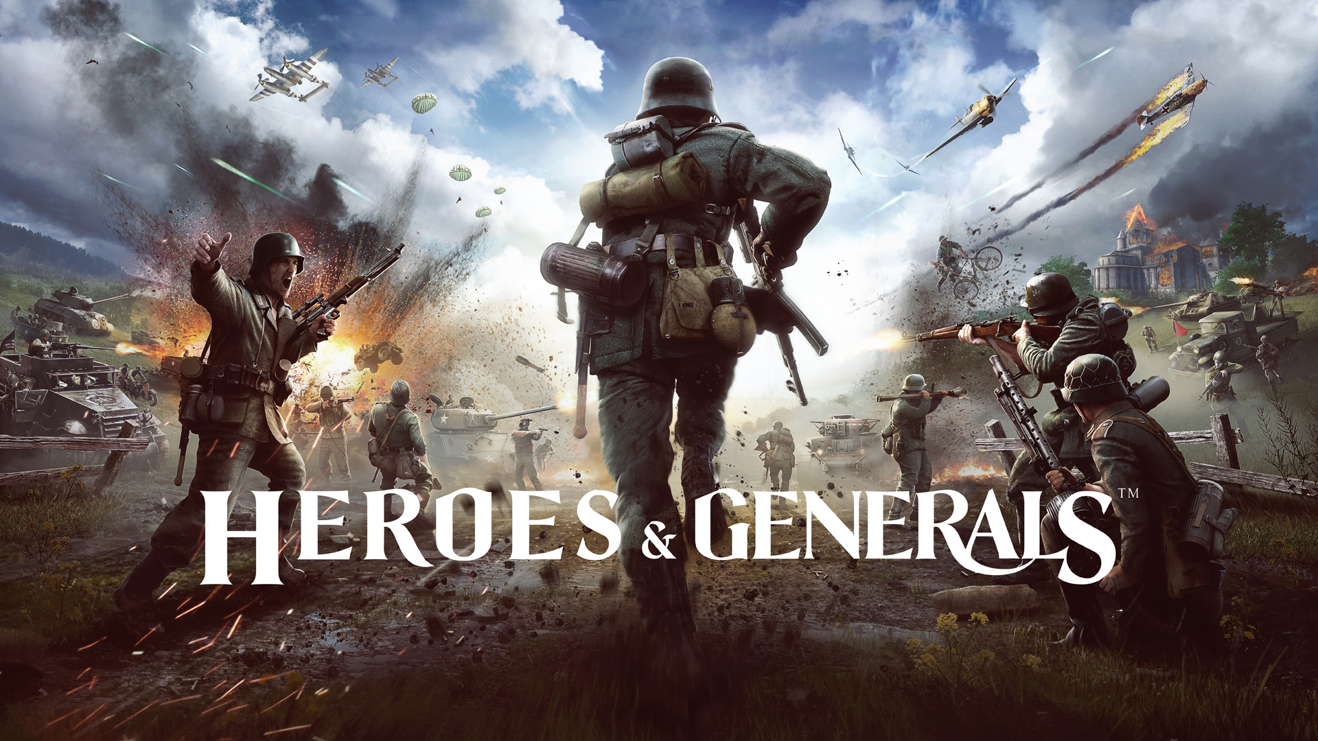 Melhores papéis de parede de Heroes & Generals para tela do telefone