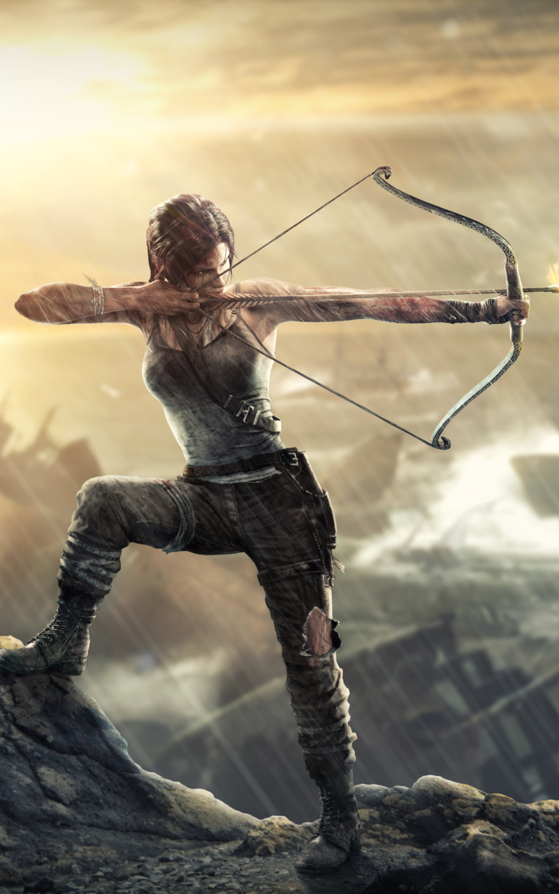 Download mobile wallpaper Tomb Raider, Archer, Video Game, Lara Croft, Tomb Raider (2013) for free.