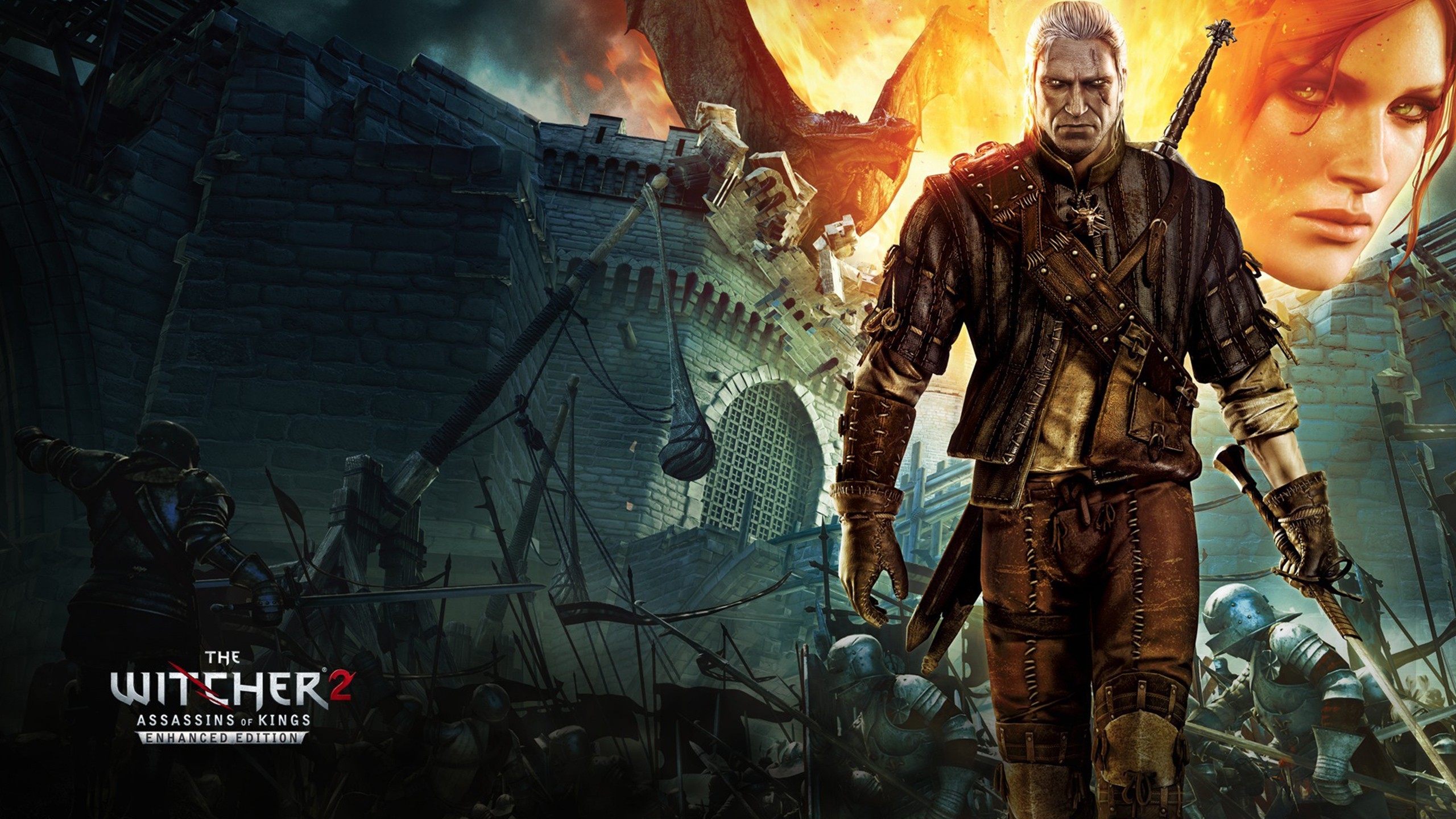 Handy-Wallpaper Computerspiele, Der Hexer, The Witcher 2: Assassins Of Kings kostenlos herunterladen.