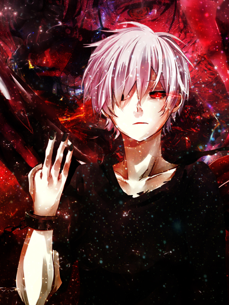 Handy-Wallpaper Animes, Ken Kanek, Tokyo Ghoul kostenlos herunterladen.